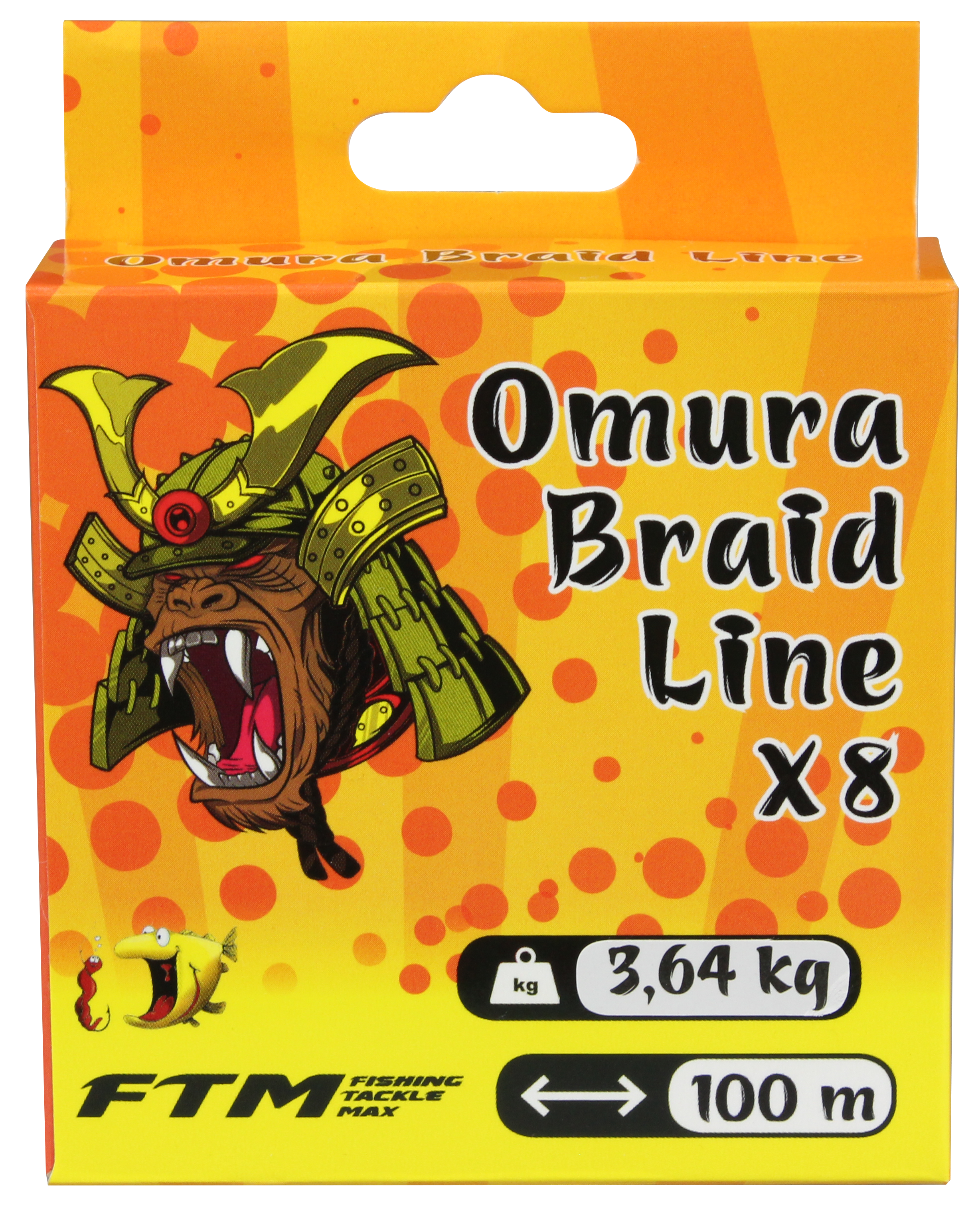 Schnur Omura Braid 3,64 kg - 0,08 mm