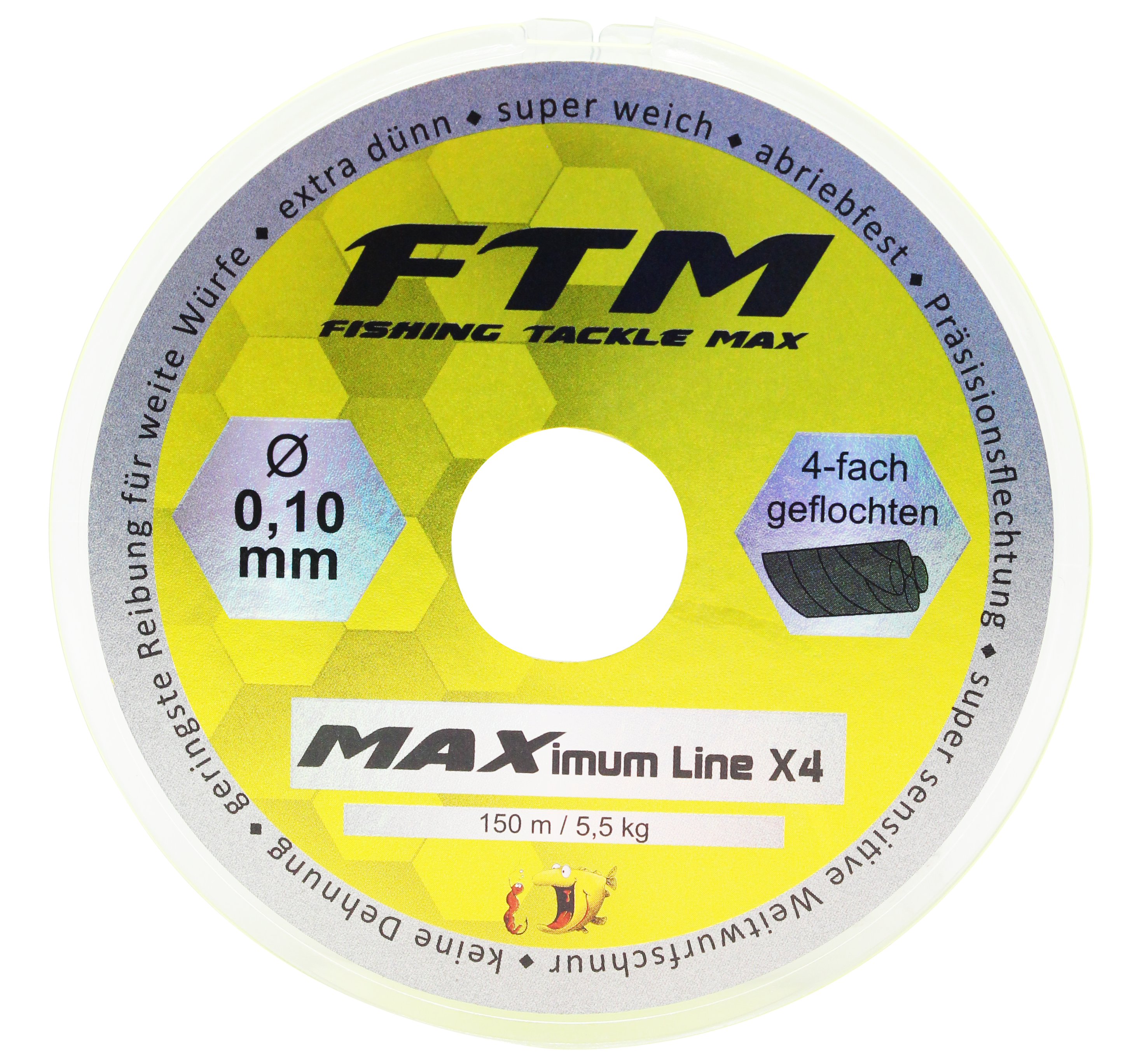 Schnur MAXimum X4 Ø 0,10 mm 5,5 kg