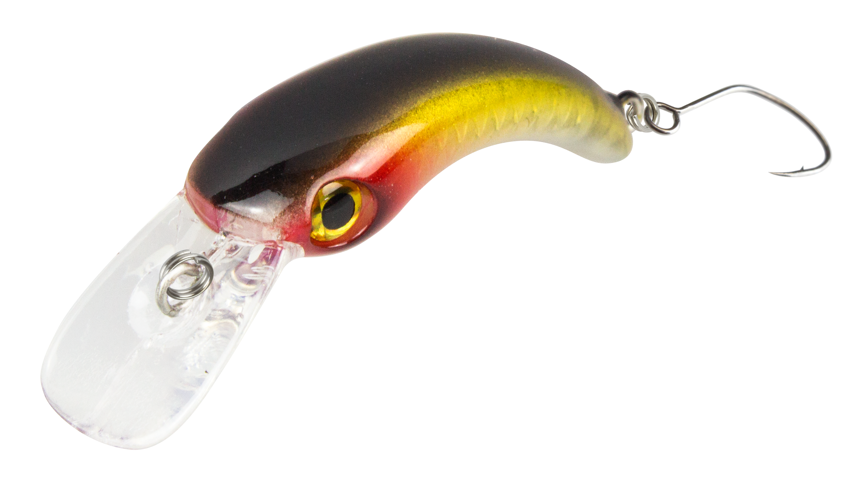 Wobbler Masu 1,2 g silver / gold / red / brown