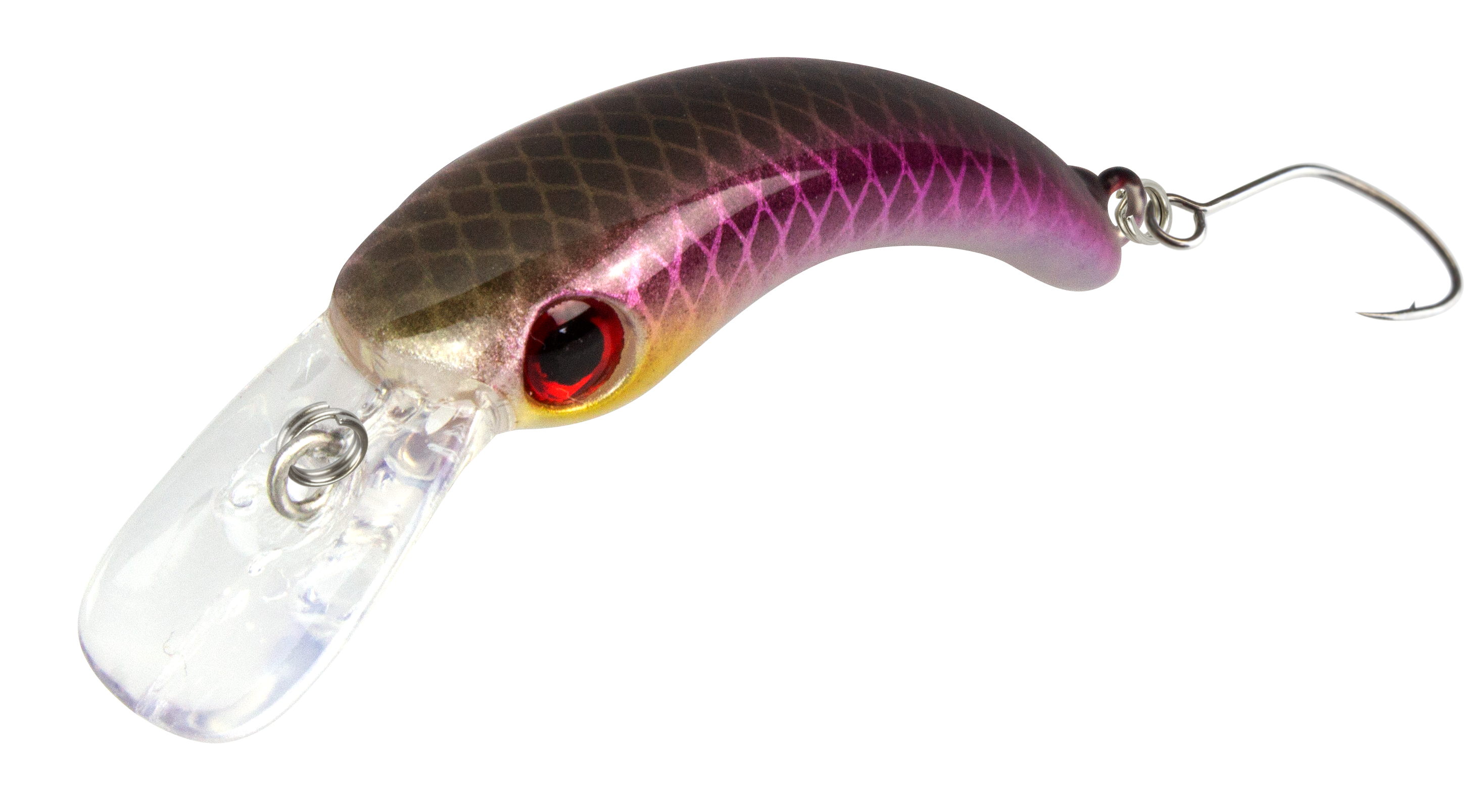 Wobbler Masu 1,2 g black / purple / silver