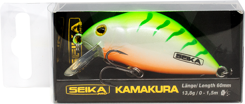 Wobbler Kamakura 60 mm 12,8 g Green Tiger AUSVERKAUFT!!!