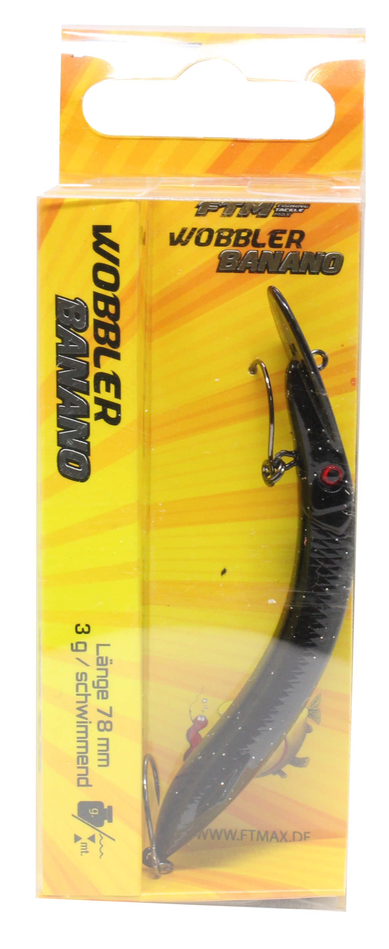 Wobbler Banano 78 mm 3 g Farbe 03