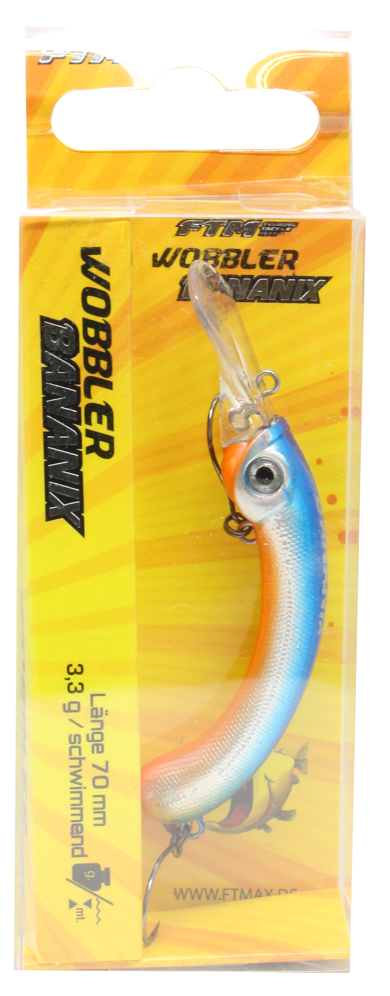 Wobbler Bananix 70 mm 3,3 g Farbe 02