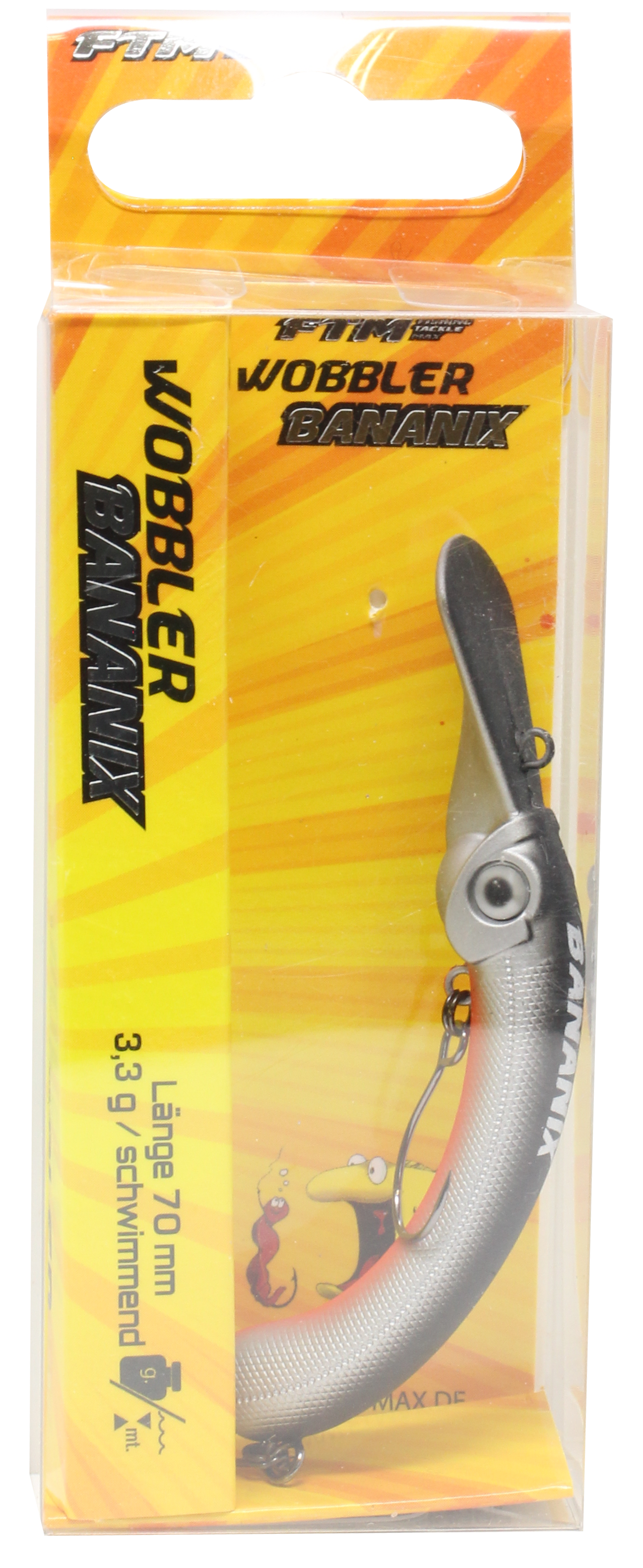 Wobbler Bananix 70 mm 3,3 g Farbe 04