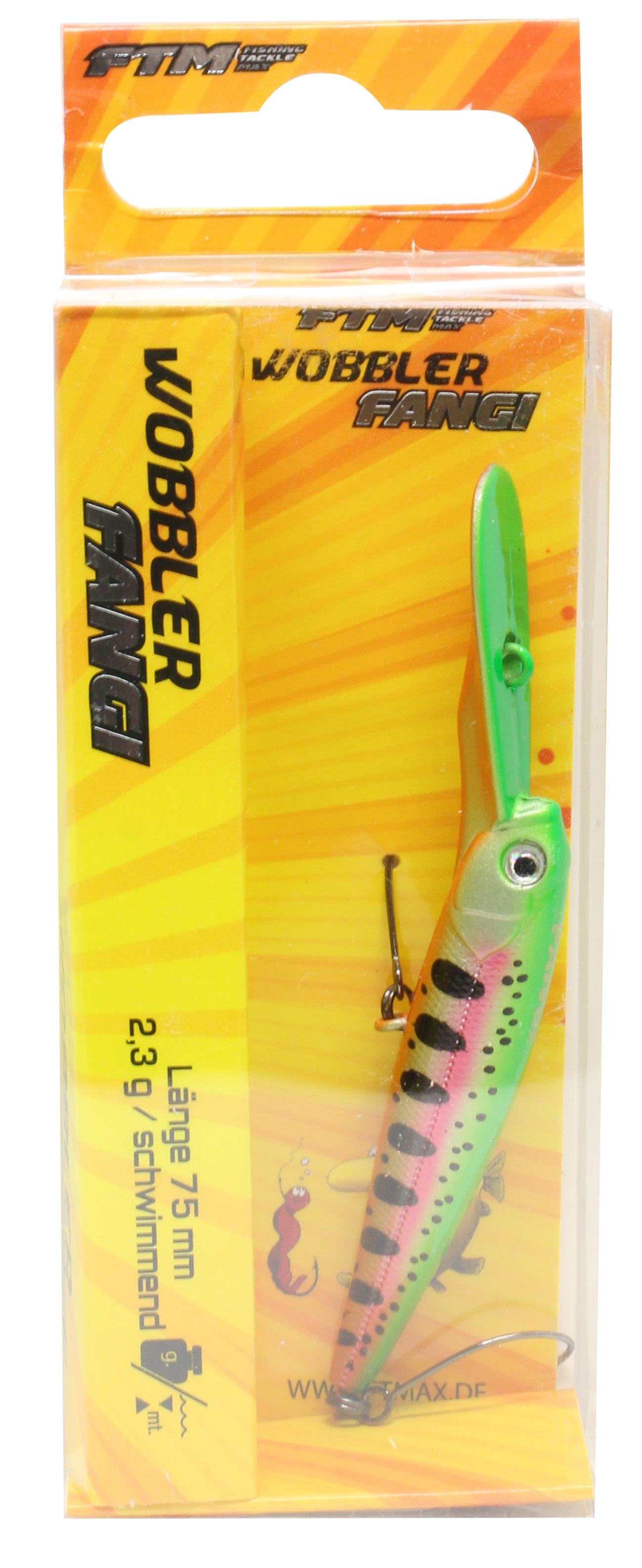 Wobbler Fangi 75 mm 2,3 g Farbe 08