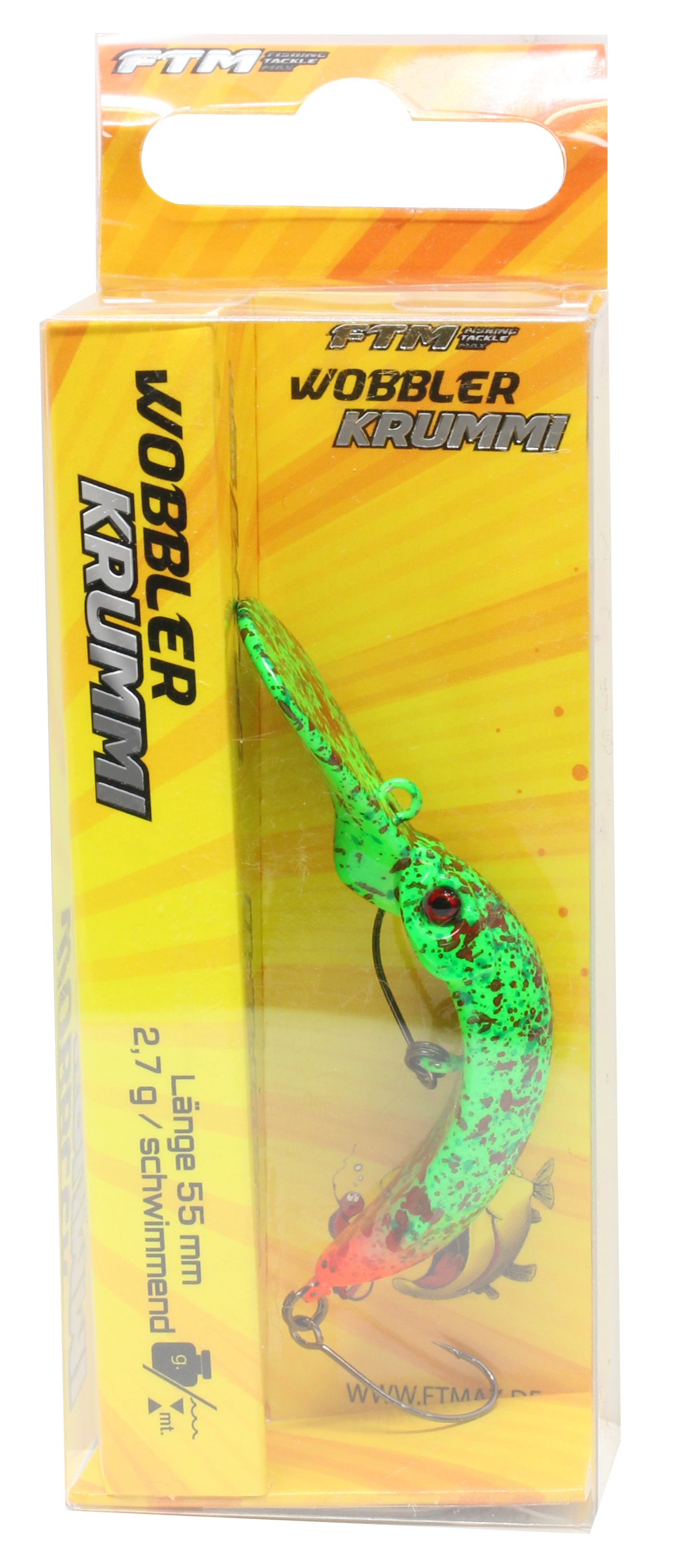 Wobbler Krummi 55 mm 2,7 g Farbe 01