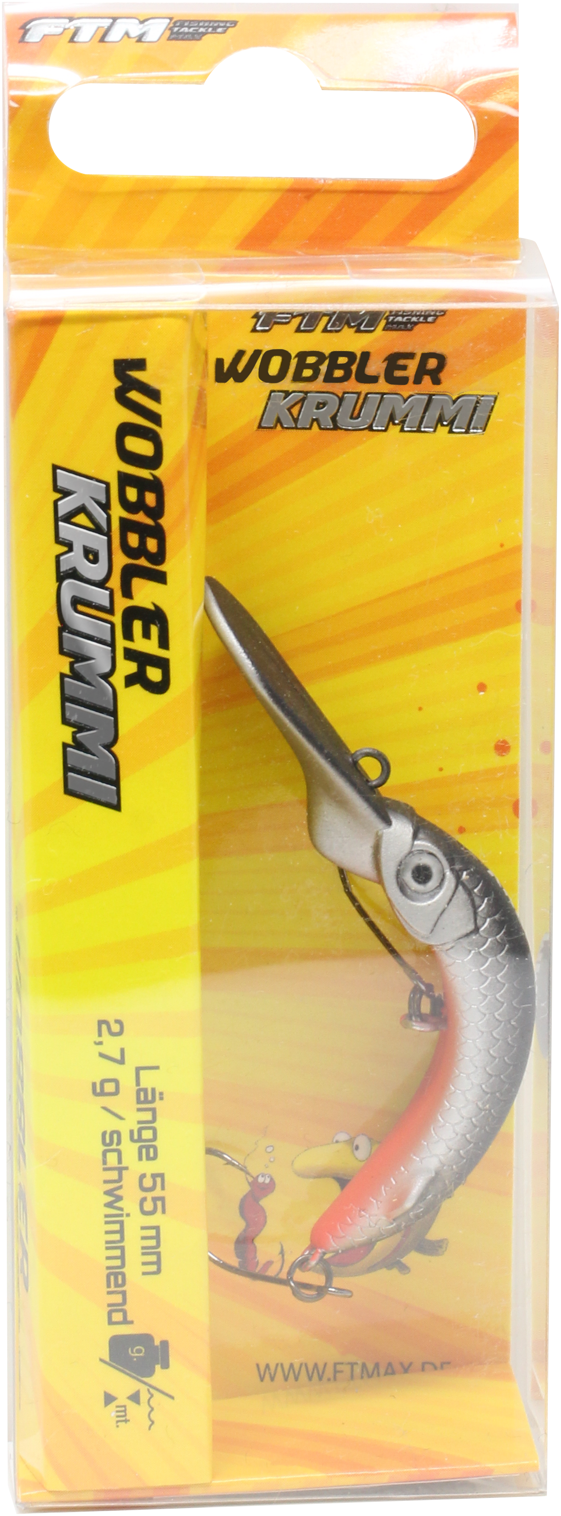 Wobbler Krummi 55 mm 2,7 g Farbe 04