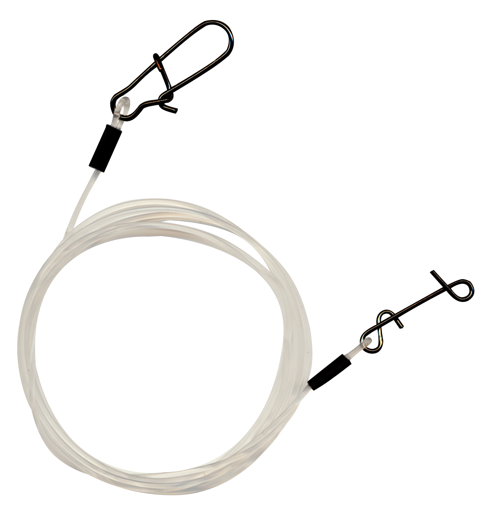Vorfach Fluocarbon ohne Haken / Einhänger - No Knot Verbinder Inh. 2 Stk.