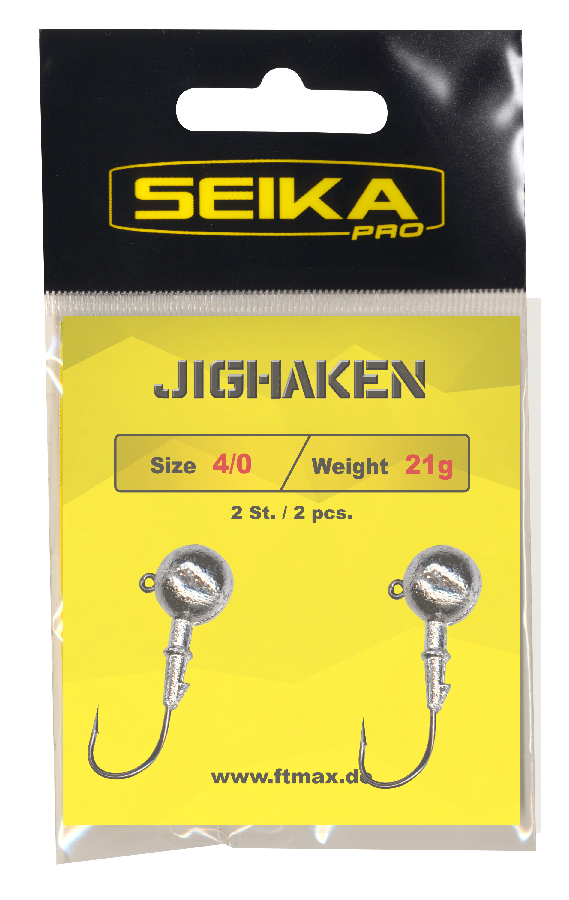 Jigköpfe 21 g Gr. 4/0 Inh. 2 Stk.