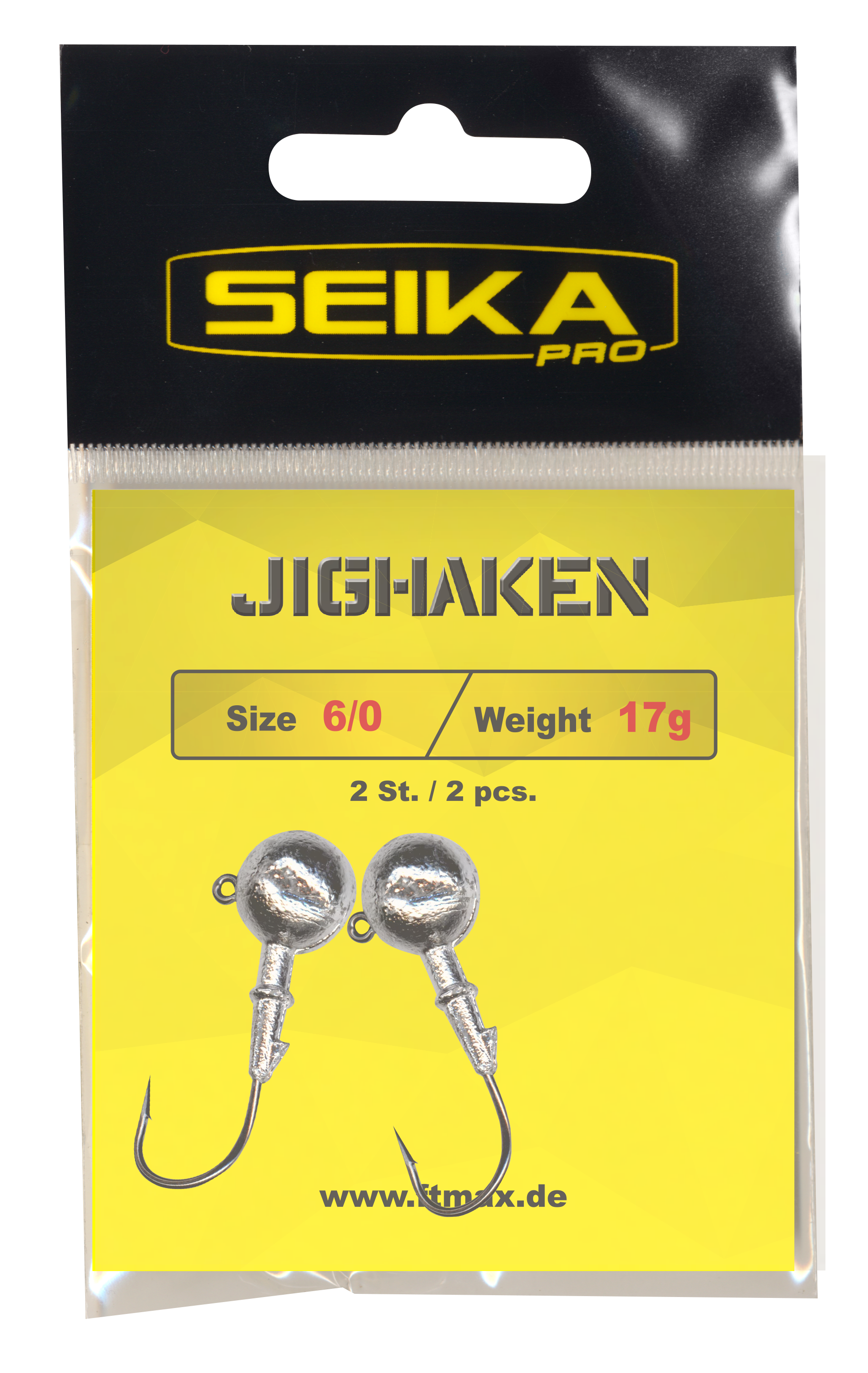 Jigköpfe 17 g Gr. 6/0 Inh. 2 Stk.