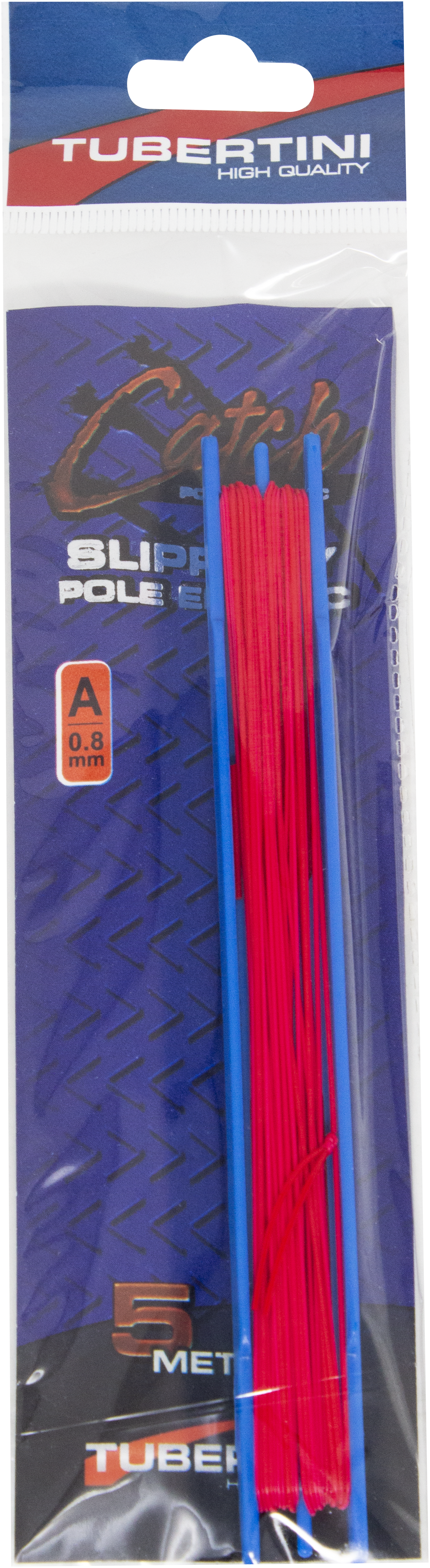 Gummizug TUB  Catch Pole 0,8 mm 5 m  Rosso