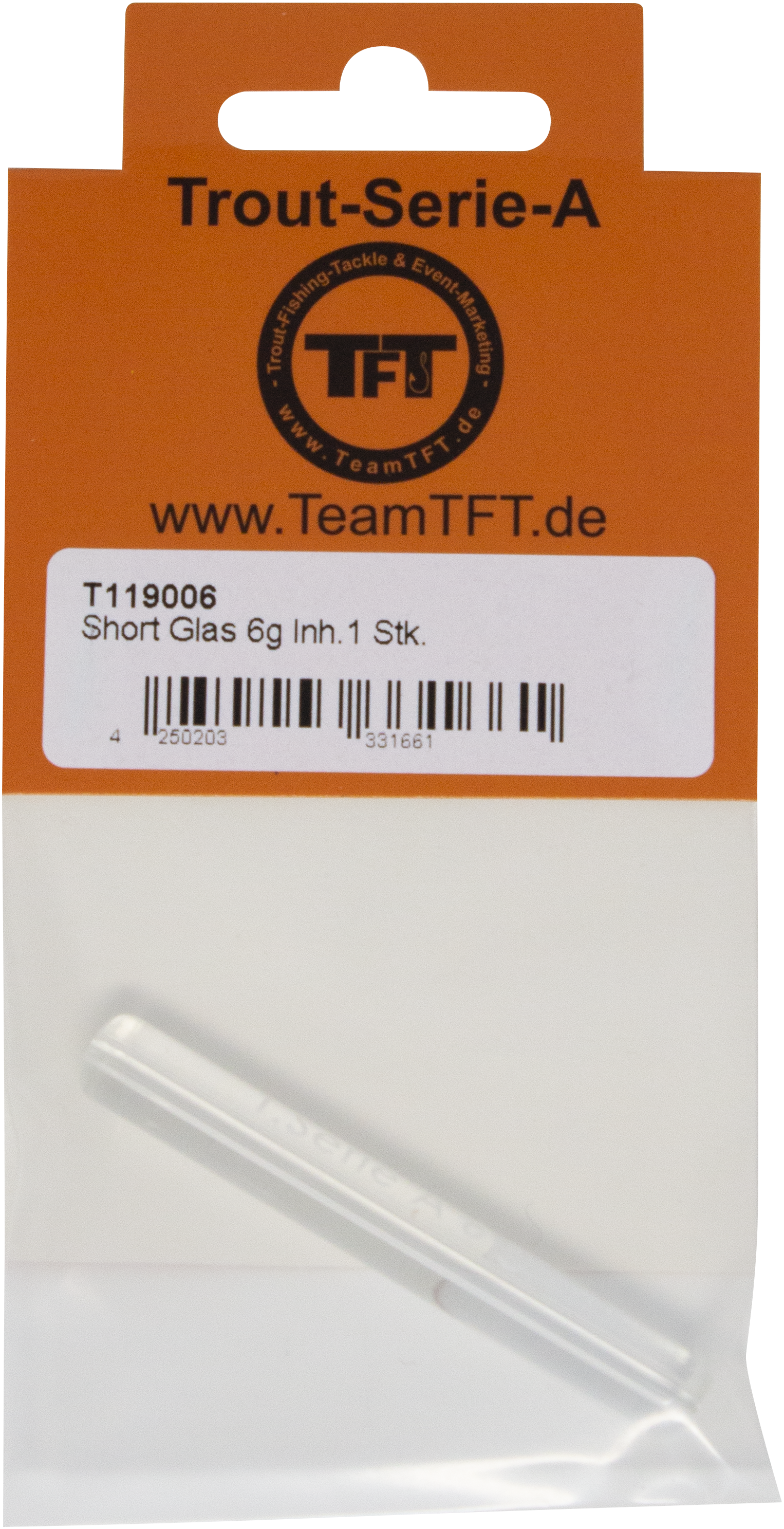Short Glas 6g Inh.1 Stk.