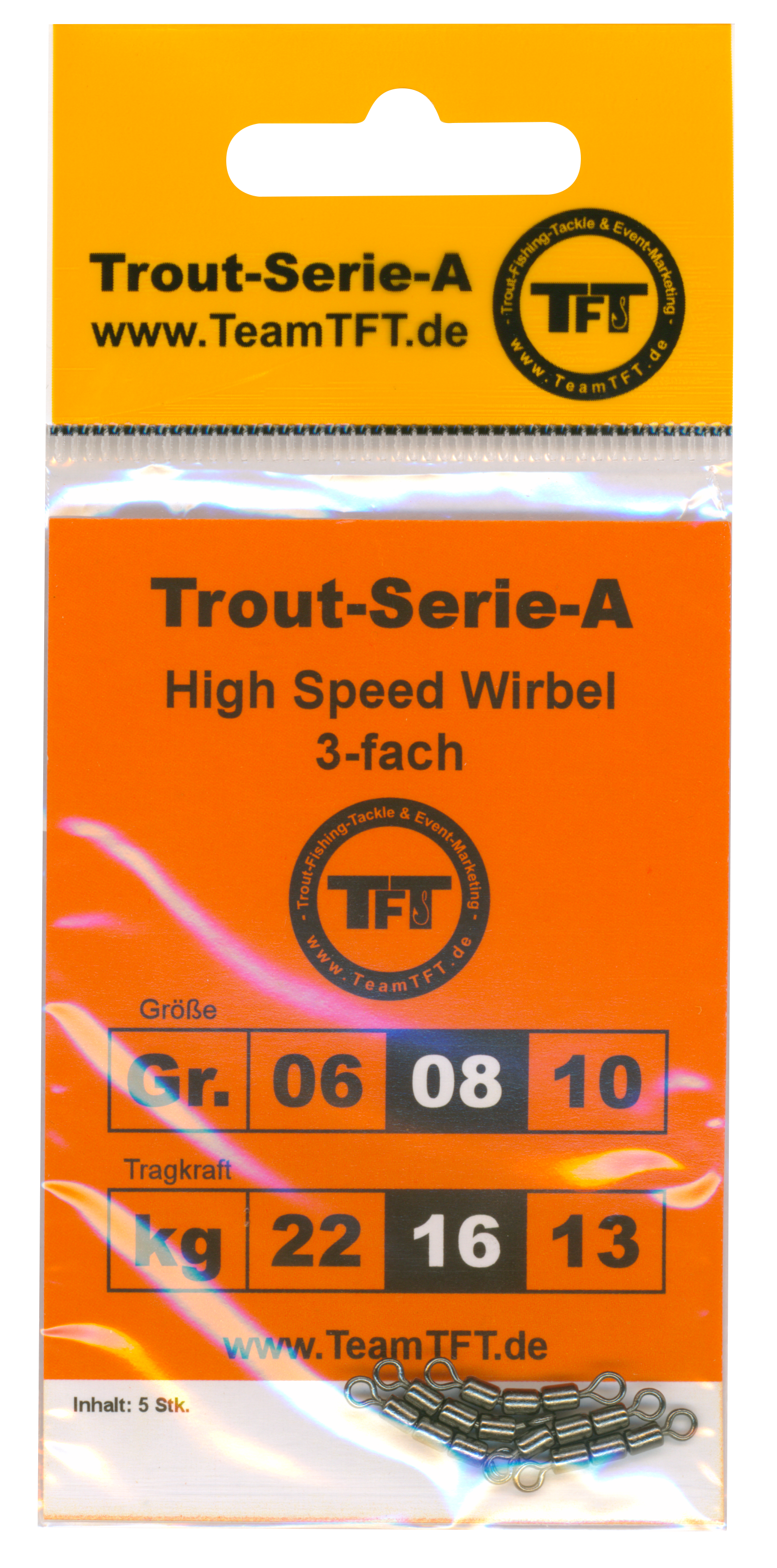 Wirbel High Speed 3-fach Gr.08 / 16 kg
