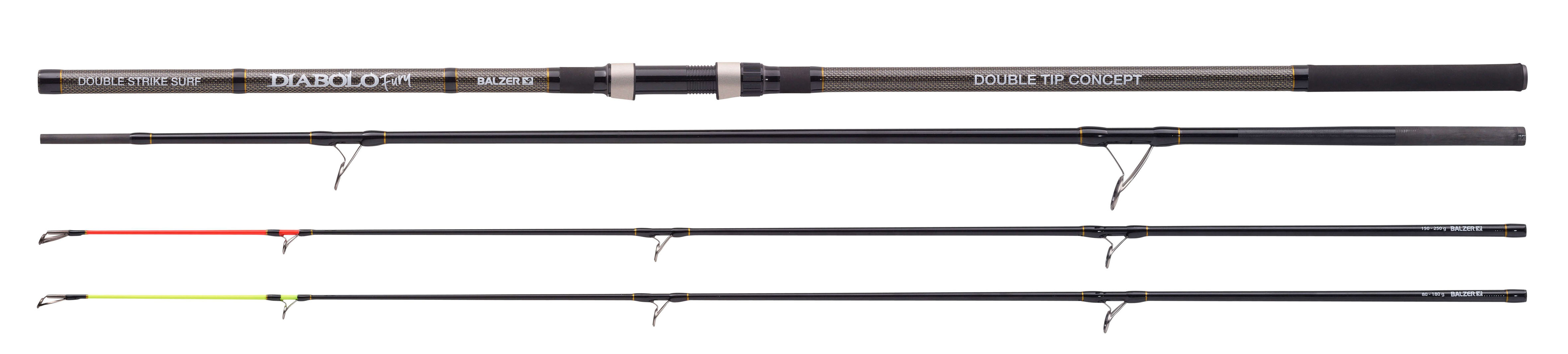 Diabolo Fury Double Strike Surf, 4,20m, 80-150g und 150-250g