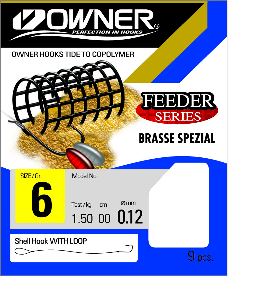 Owner Feeder Brasse Spezial brüniert FRL-319 80cm 0,14mm #16
