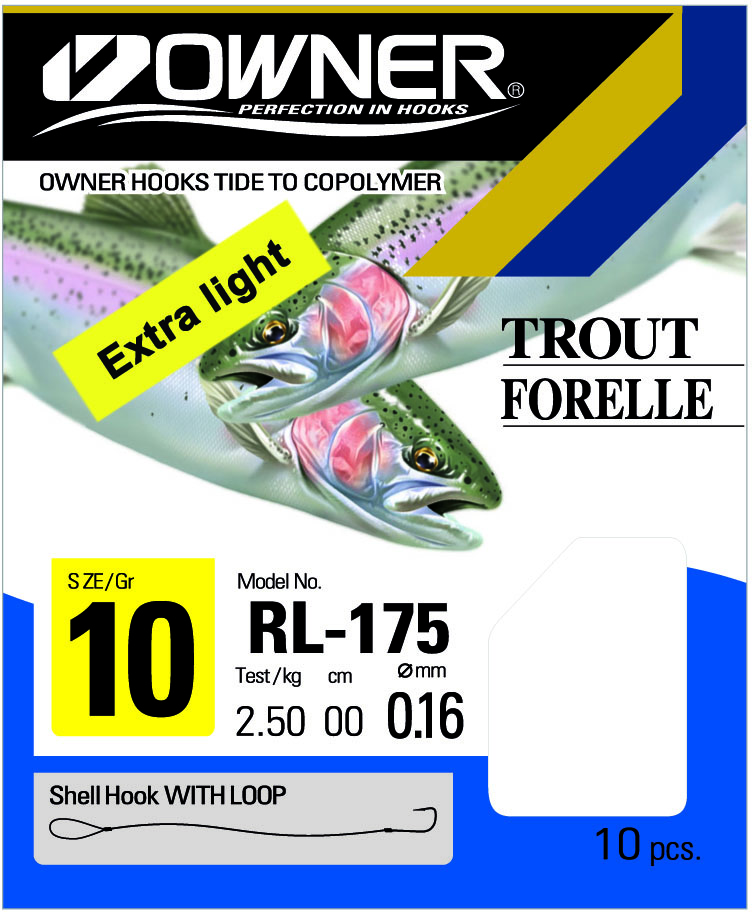 Owner Forelle light blau RL-175 250cm #12
