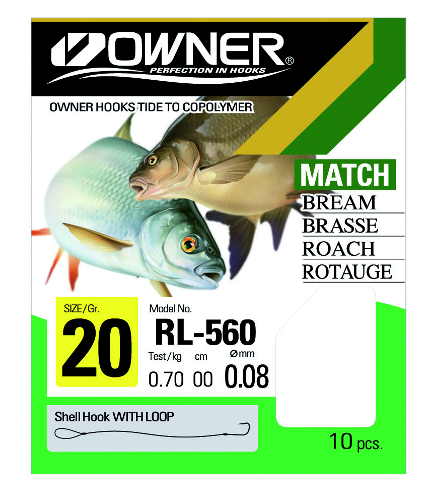 Owner Stipp/Rotauge silber RL-560 70cm #18