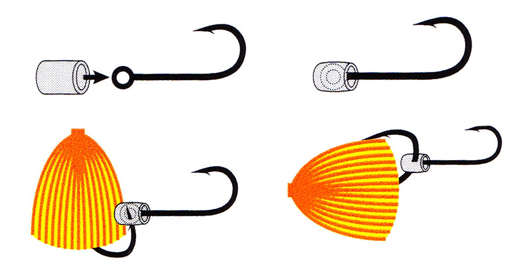 Owner White Spinnerbait 5131 4/0
