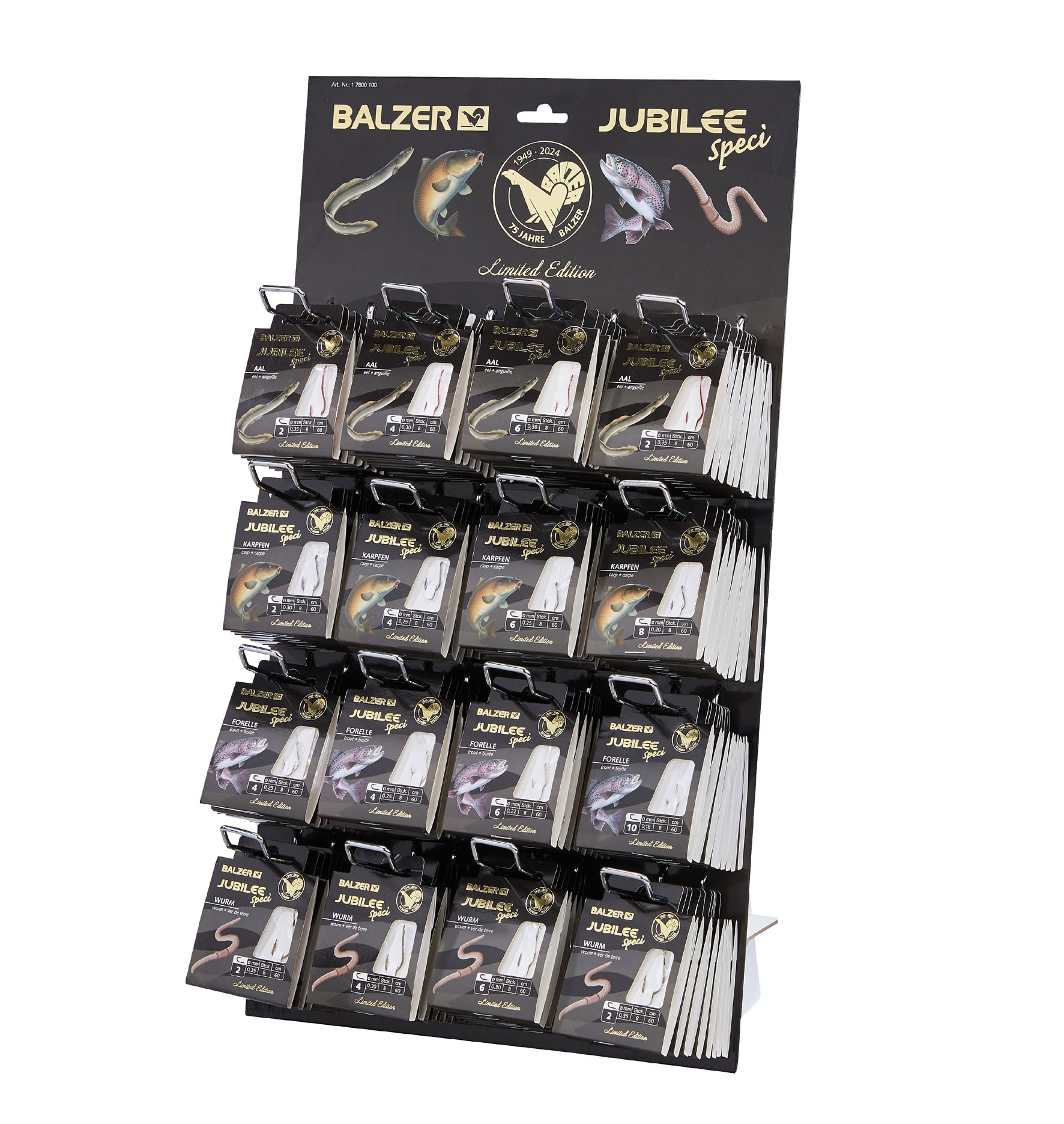 Jubilee Camtec Zielfischhaken Display