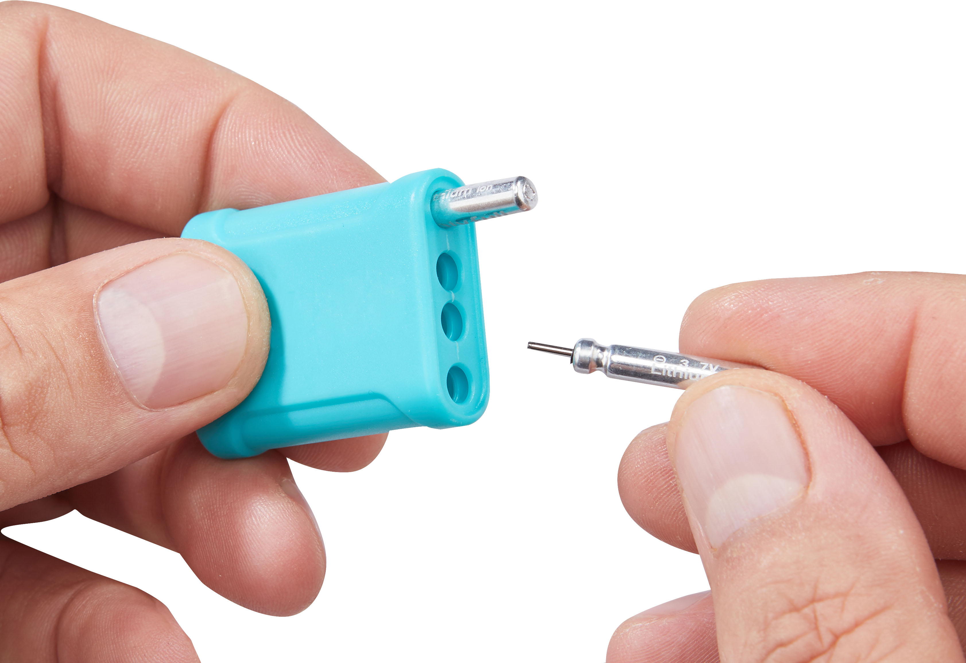 USB Ladegerät inkl. 2 Stabbatterien
