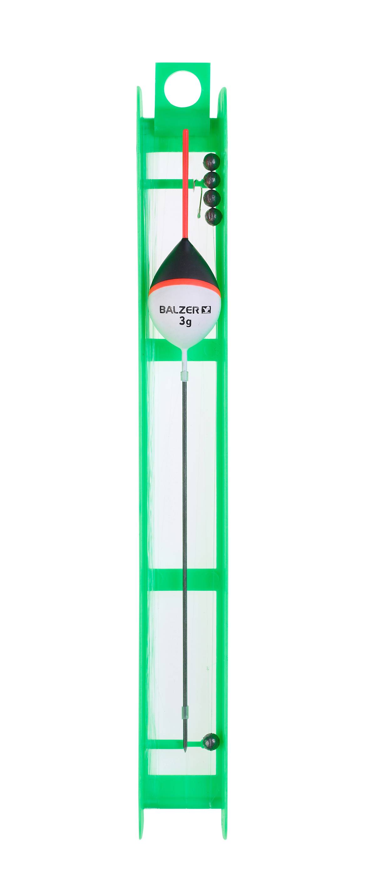 Fertigangel 4g, 8m, 0,18/0,16mm, Hakengröße 12