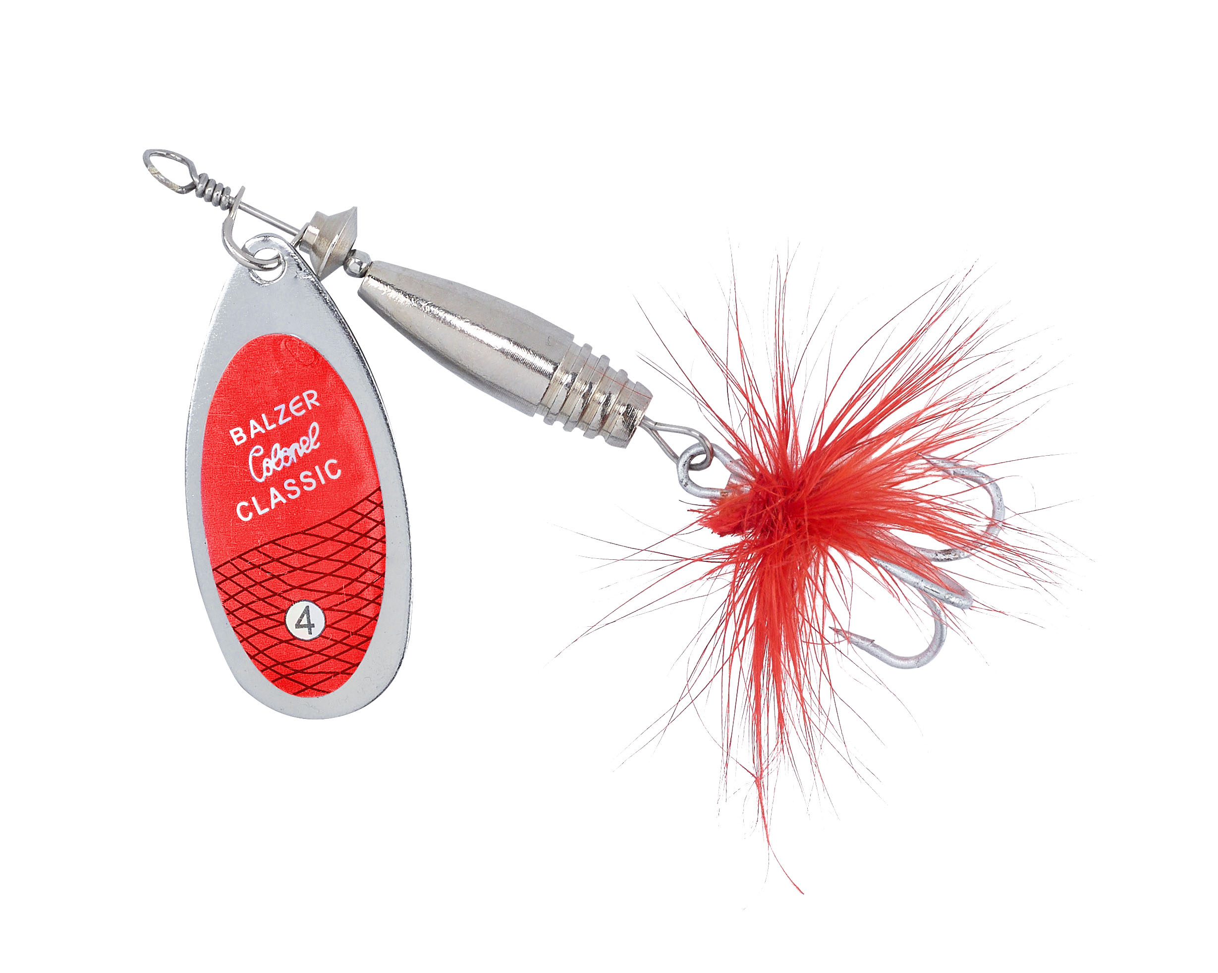 Colonel Spinner Classic, rot Glitter, 10g