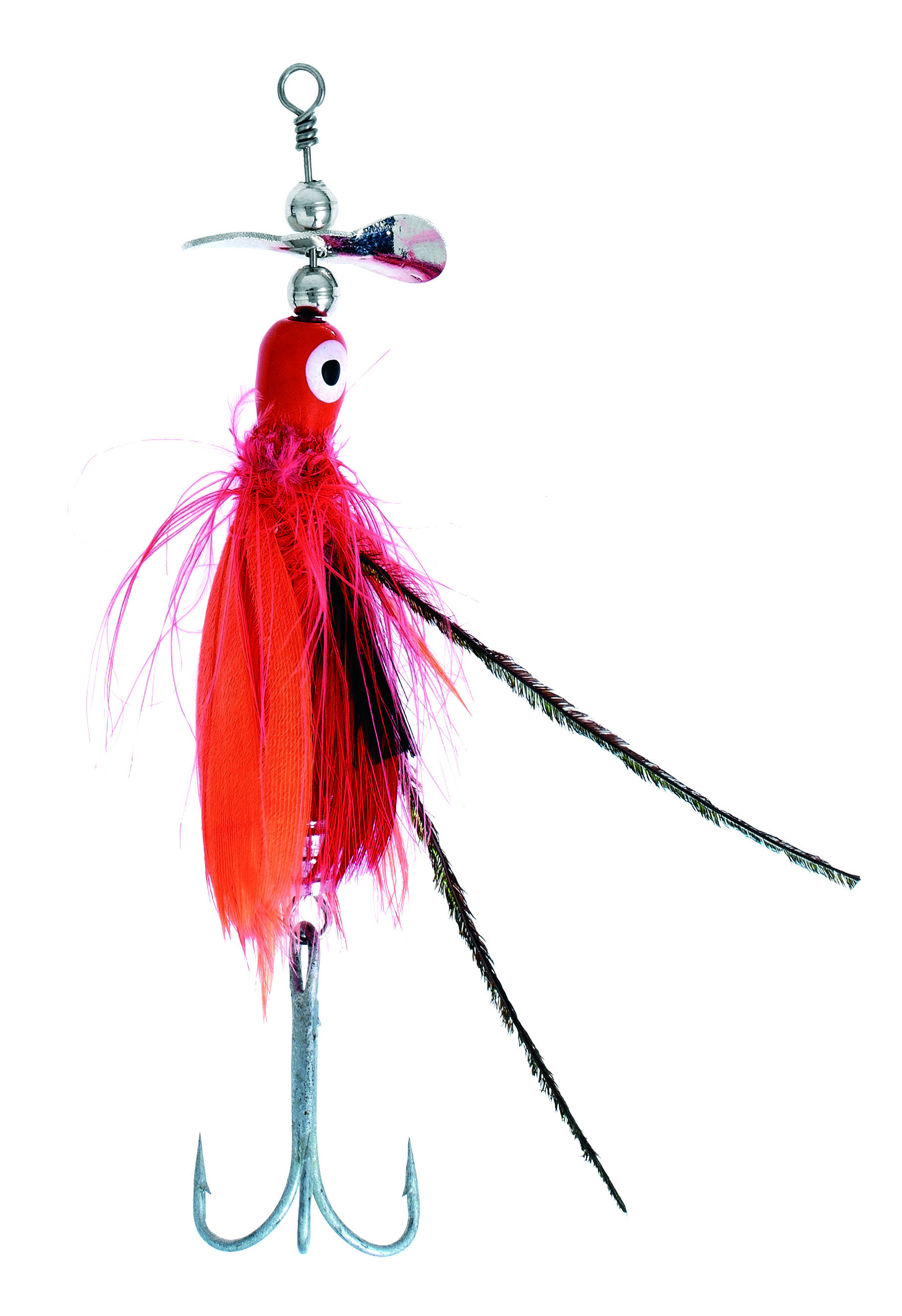Colonel Classic Spinnfliegen rot-schwarz 6g
