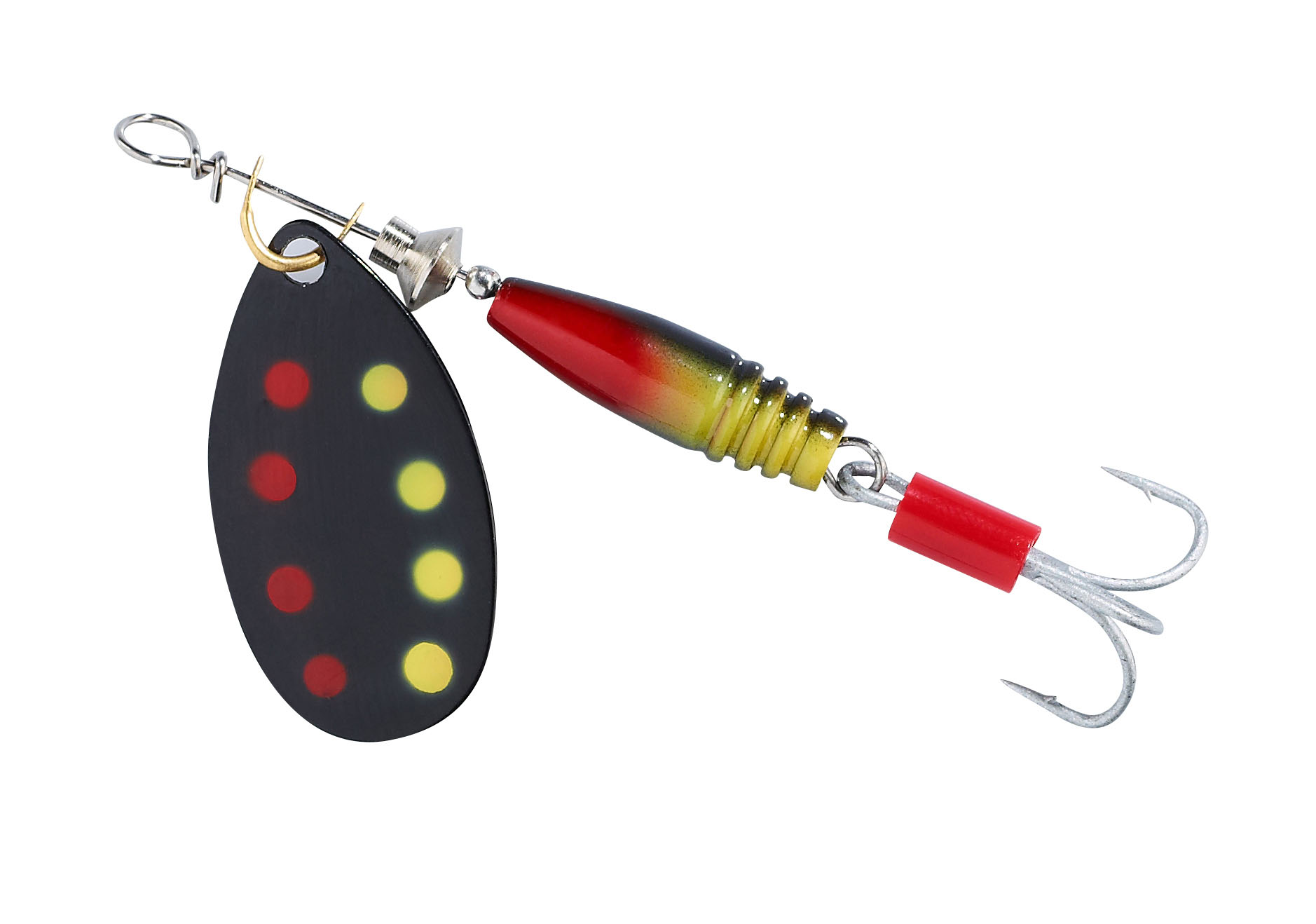 Colonel Classic Fluo schwarz gelb-rote Punkte 3g