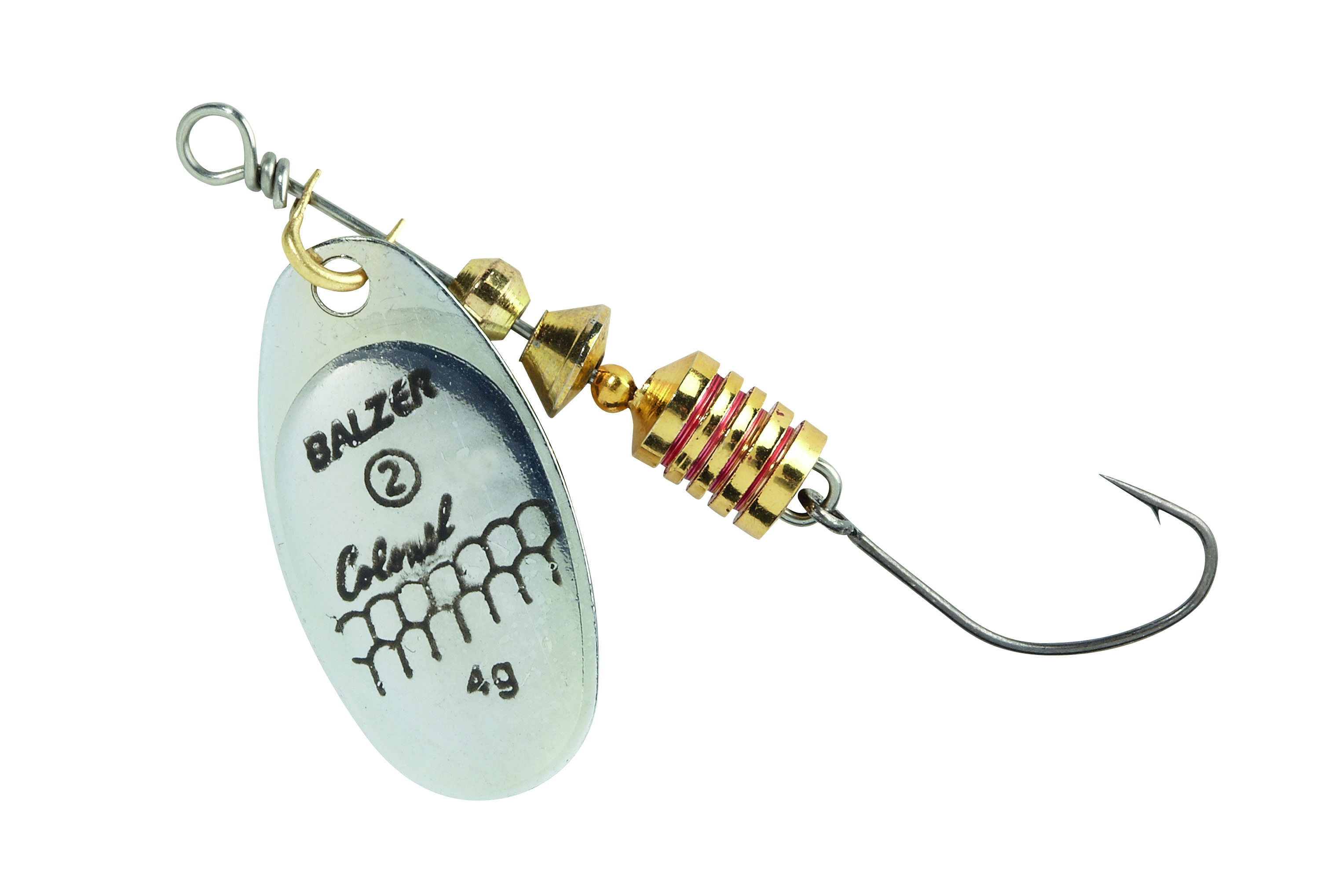 Colonel Z Spinner Einzelhaken silber 4g