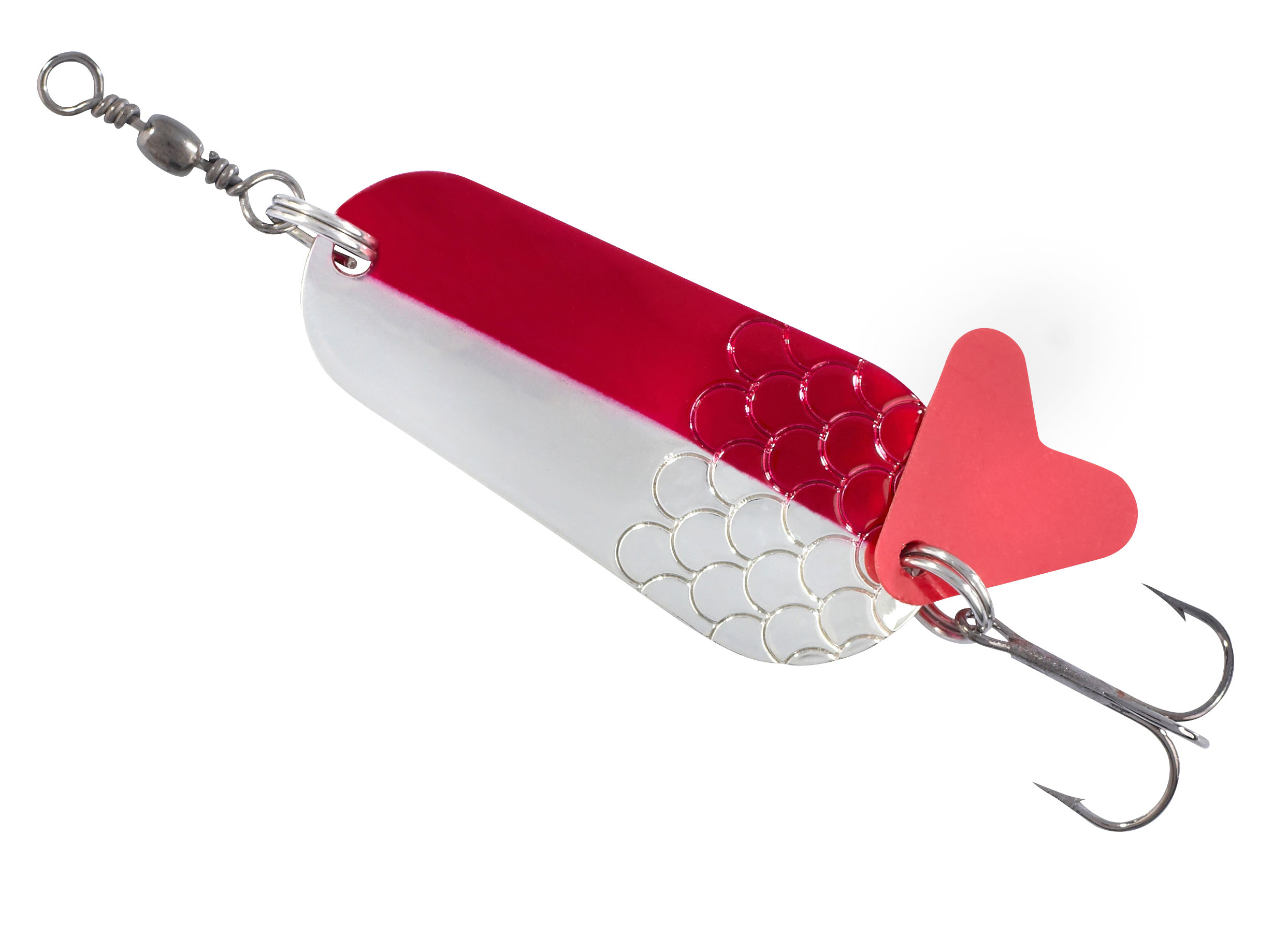 Colonel Classic Blinker Curvy silber-rot 16g