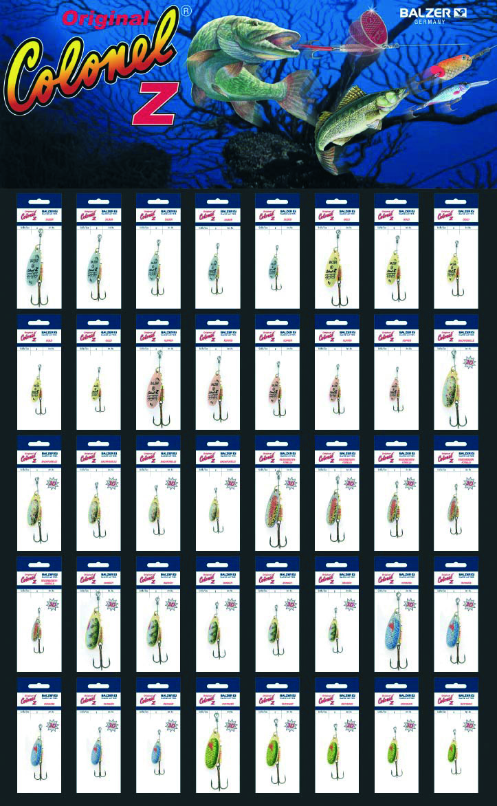 Colonel Z Spinner Display 400St.