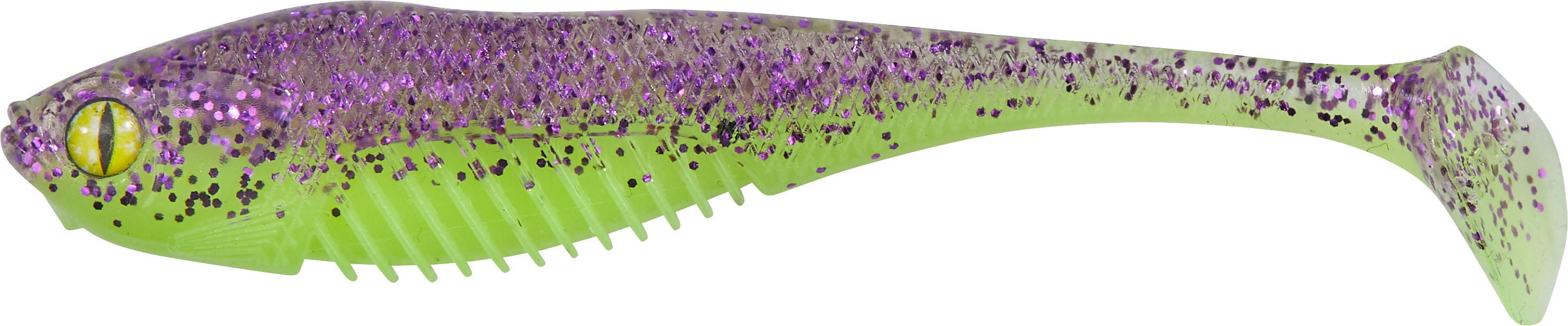 Floating Punker 6cm Purple Chartreuse