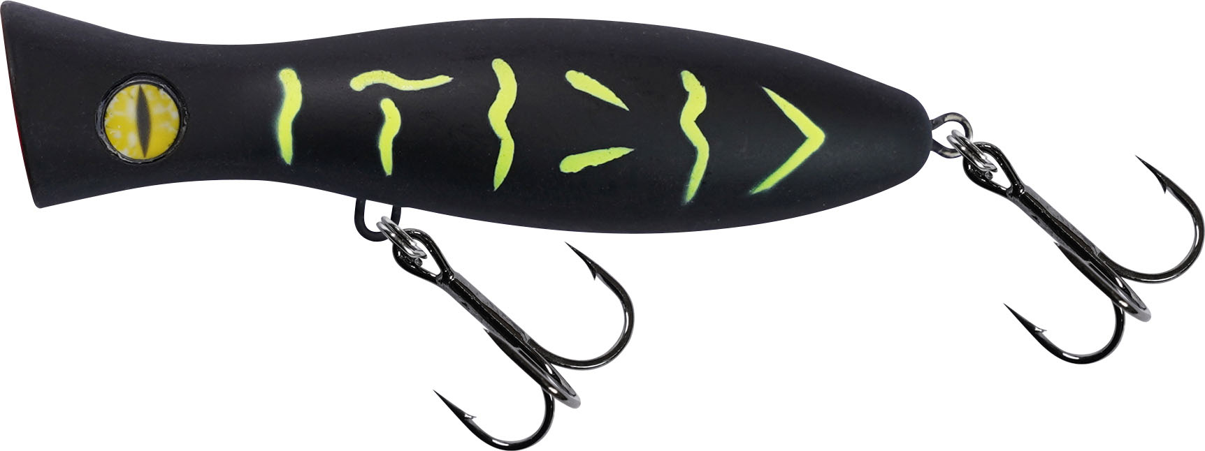 King of Pop Popper Black Toxic, 5,5cm, 5g, Floating