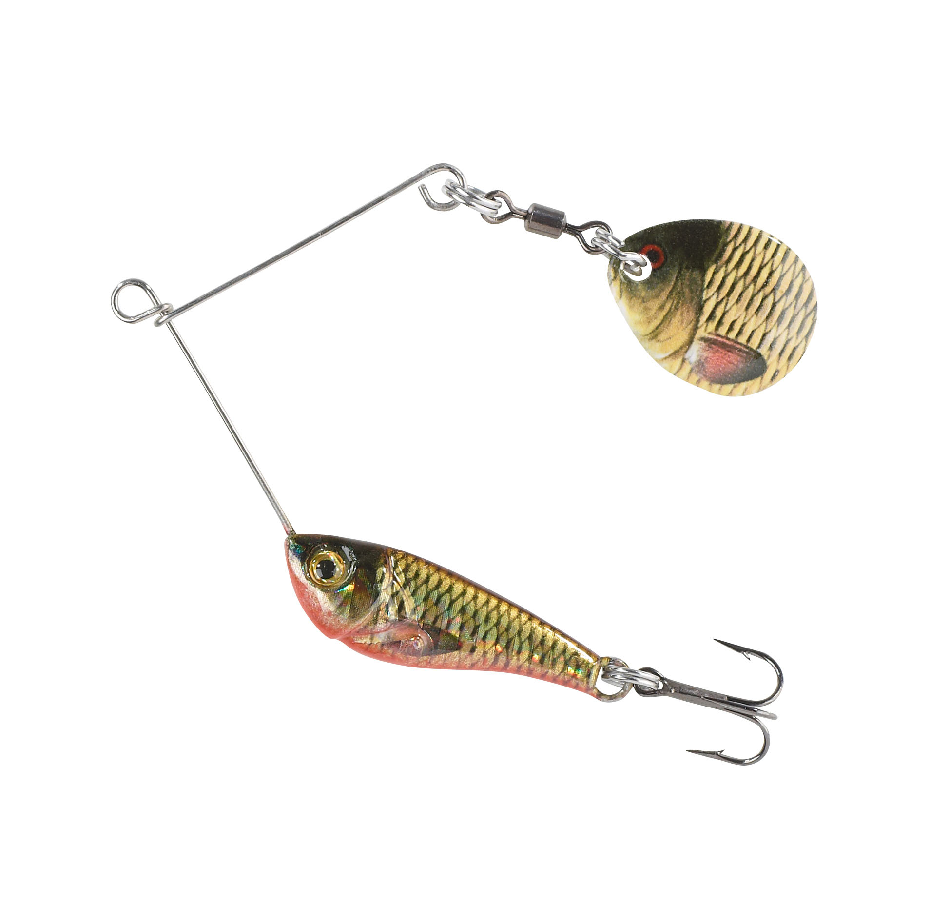 Colonel Micro Spinner Bait Rotfeder 10g