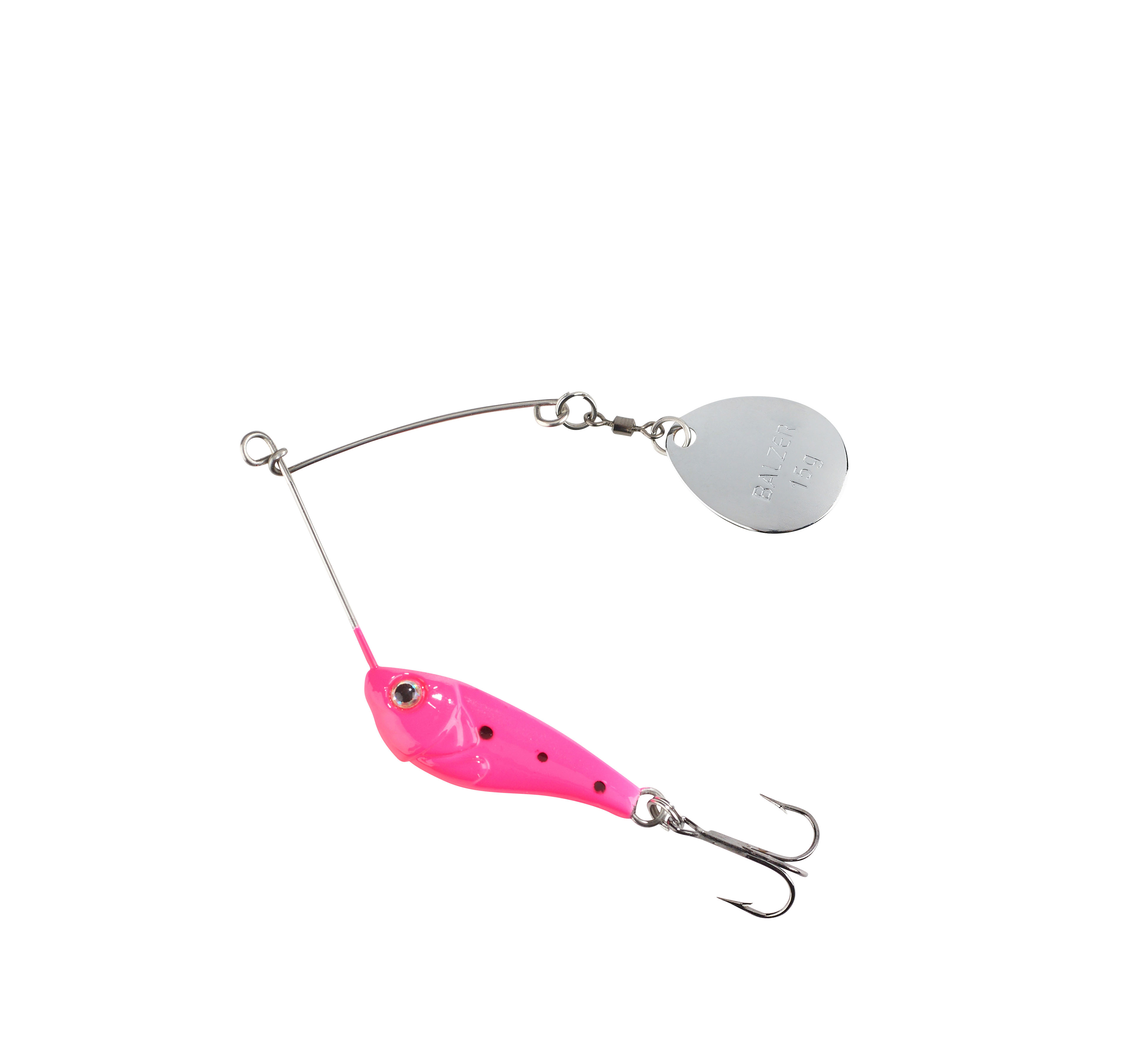 Colonel Micro Spinner Bait pink-rot 15g