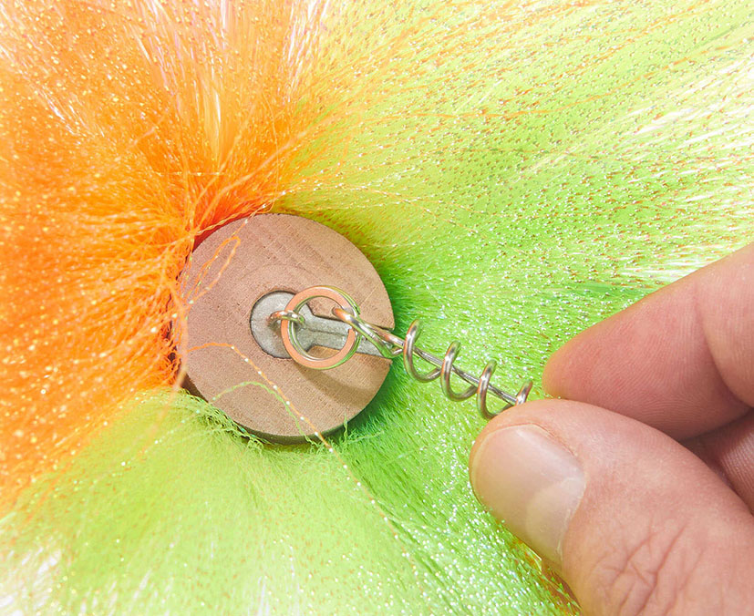 Magic Fibre Lure Green Pumpkin, 10cm