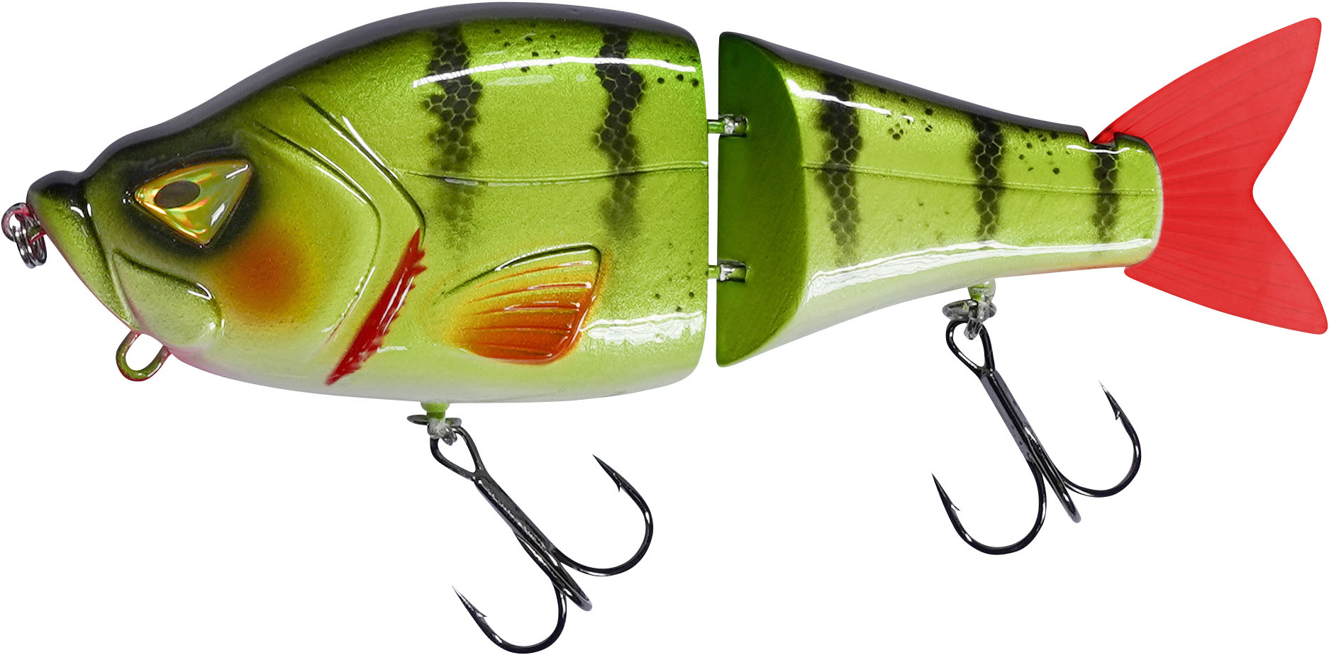 Pike Buddy, Angry Perch, 13cm, 55g, Gr. 2, Slow sinking