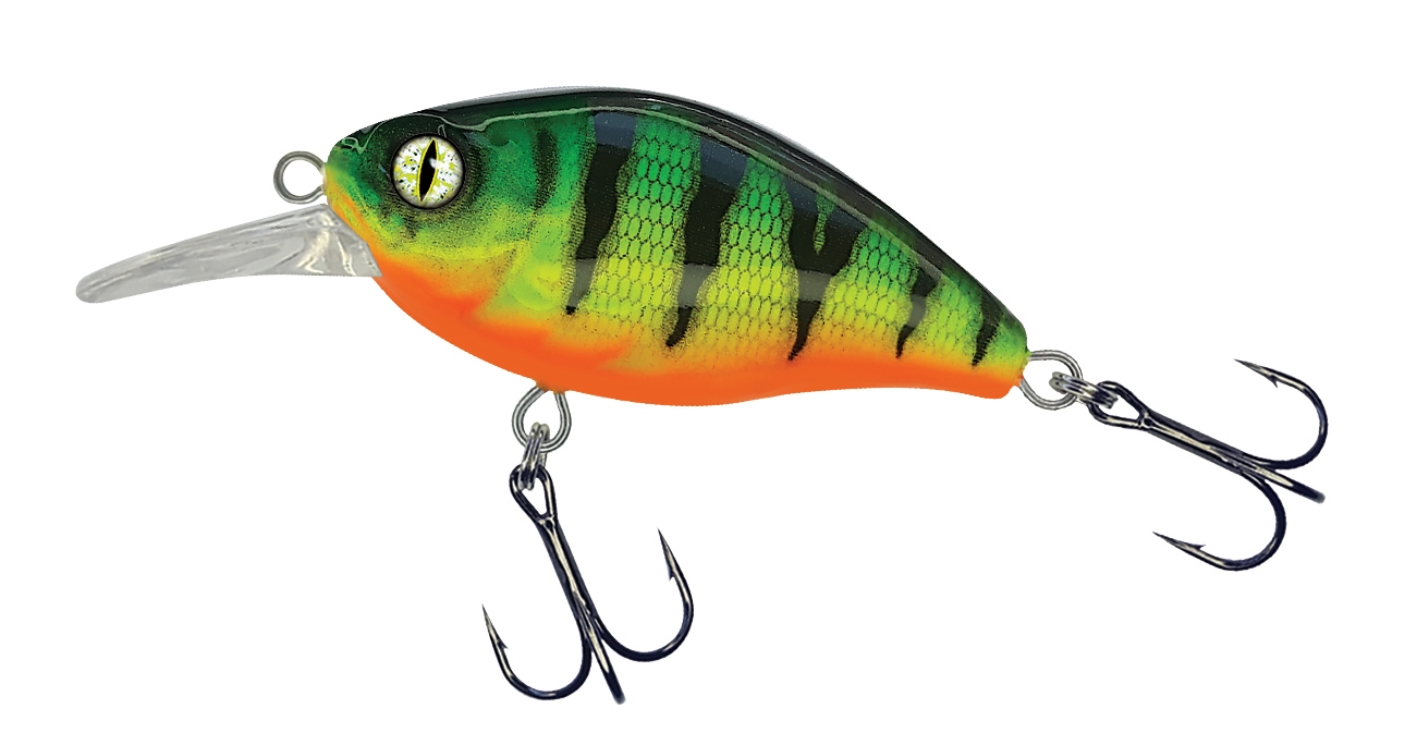 Shirasu Crank Bait SR Fire Perch 4,5cm