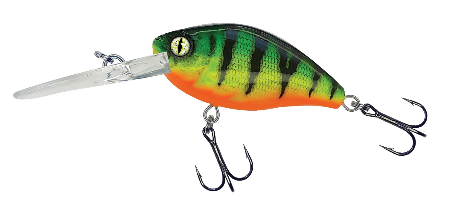 Shirasu Crank Bait DR Fire Perch 4,5cm