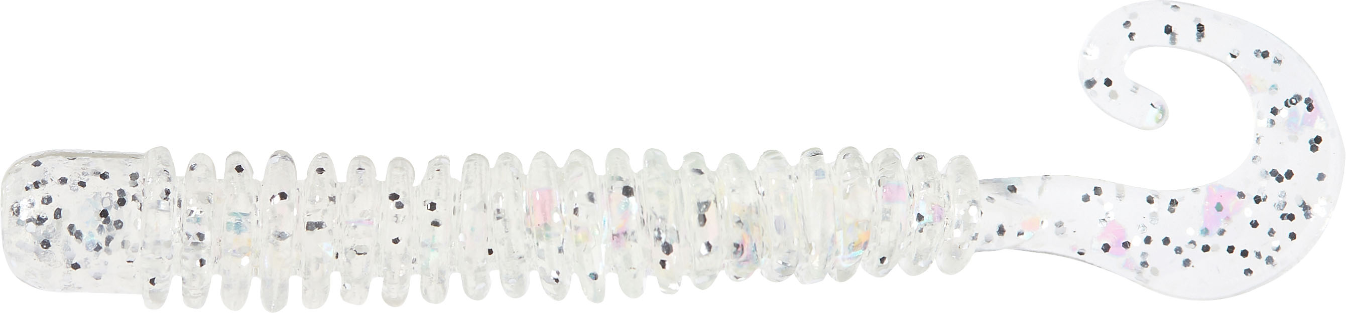 Shirasu Street Curly Paddler, 6,5cm, Crystal