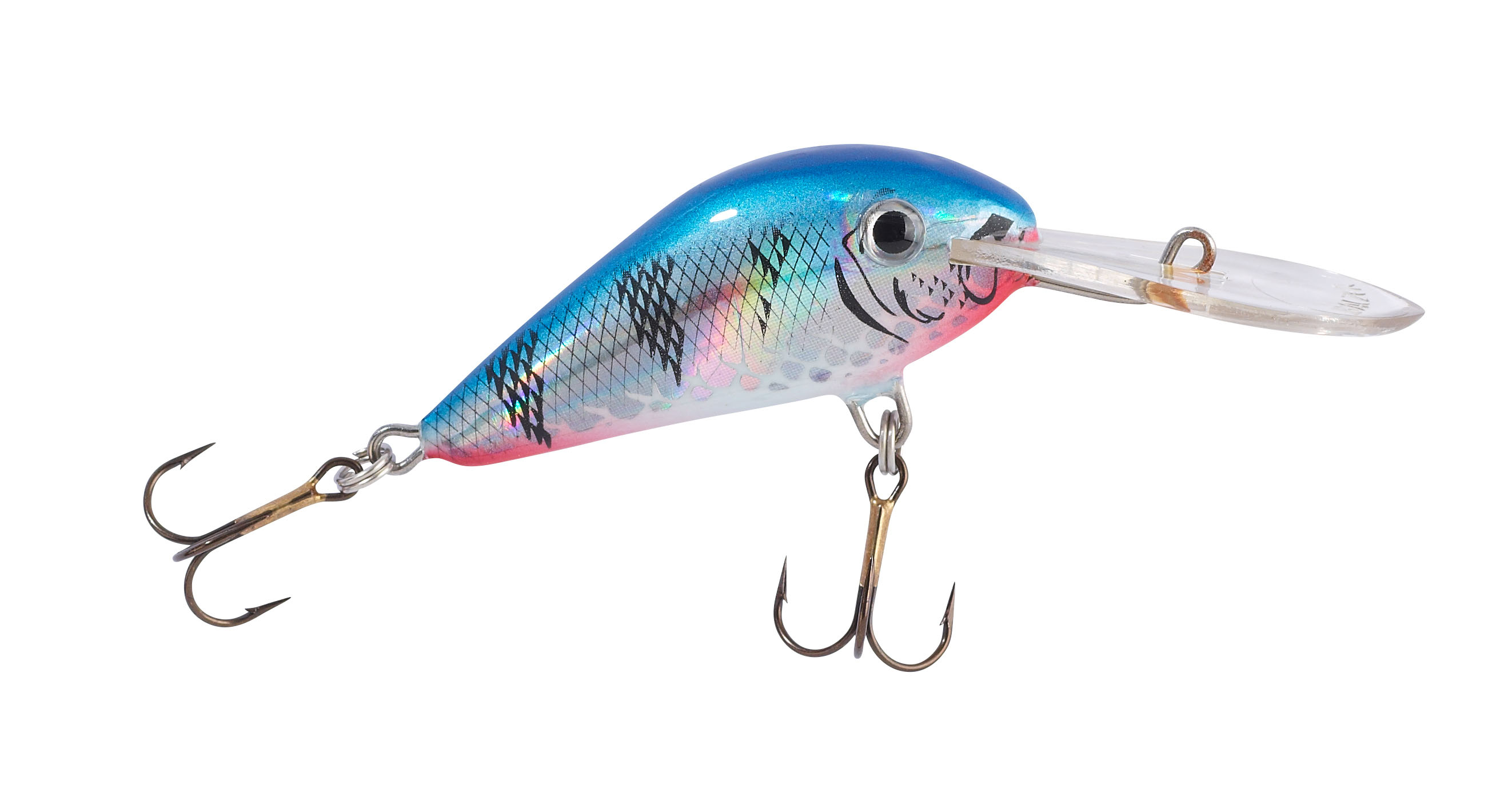 MK Kleinkrams Tiefläufer blauer Blitz 3cm 2,5g