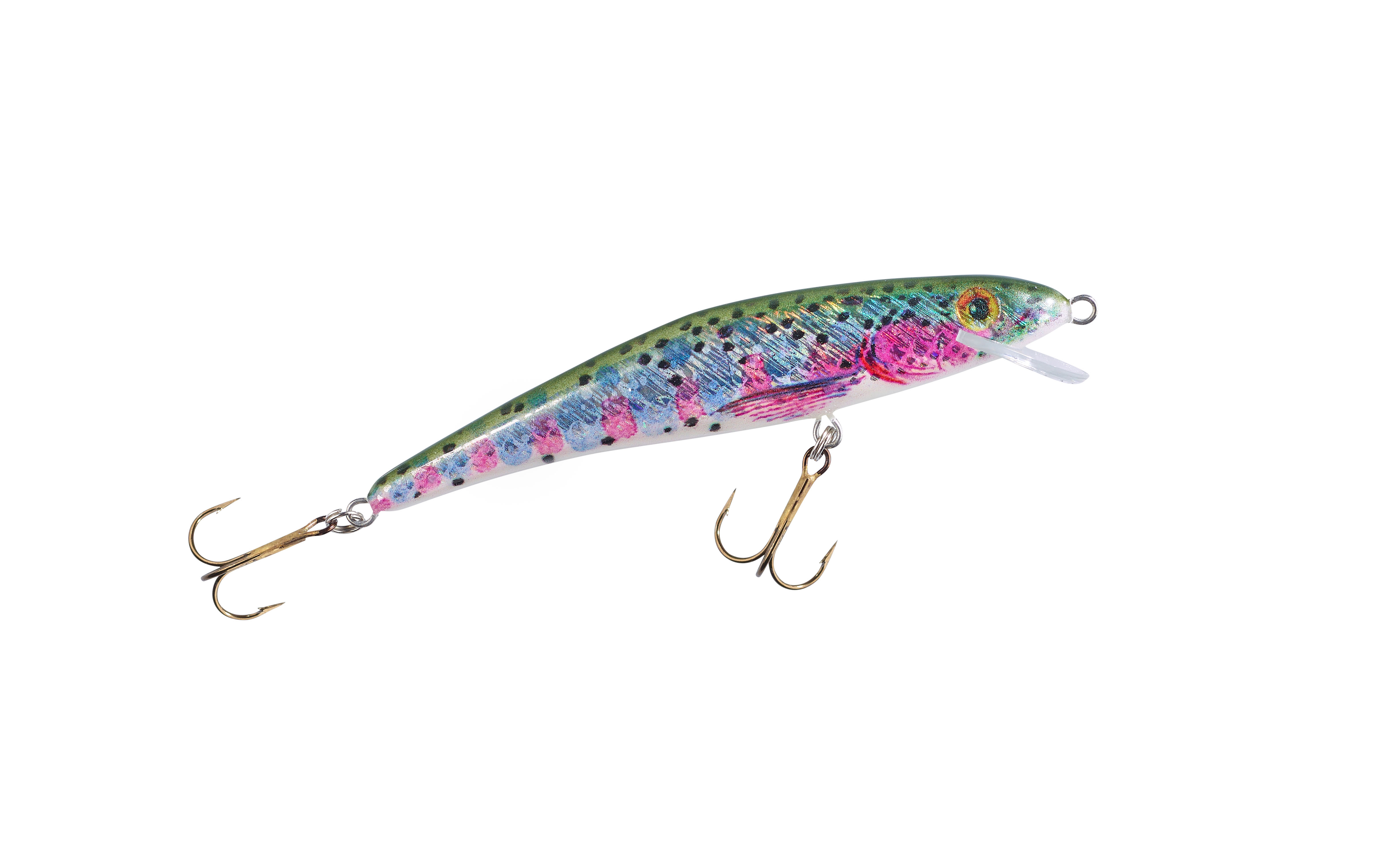 MK Adventure UV Booster NATURE Wobbler Shallow Runner Regenbogenforelle 11cm