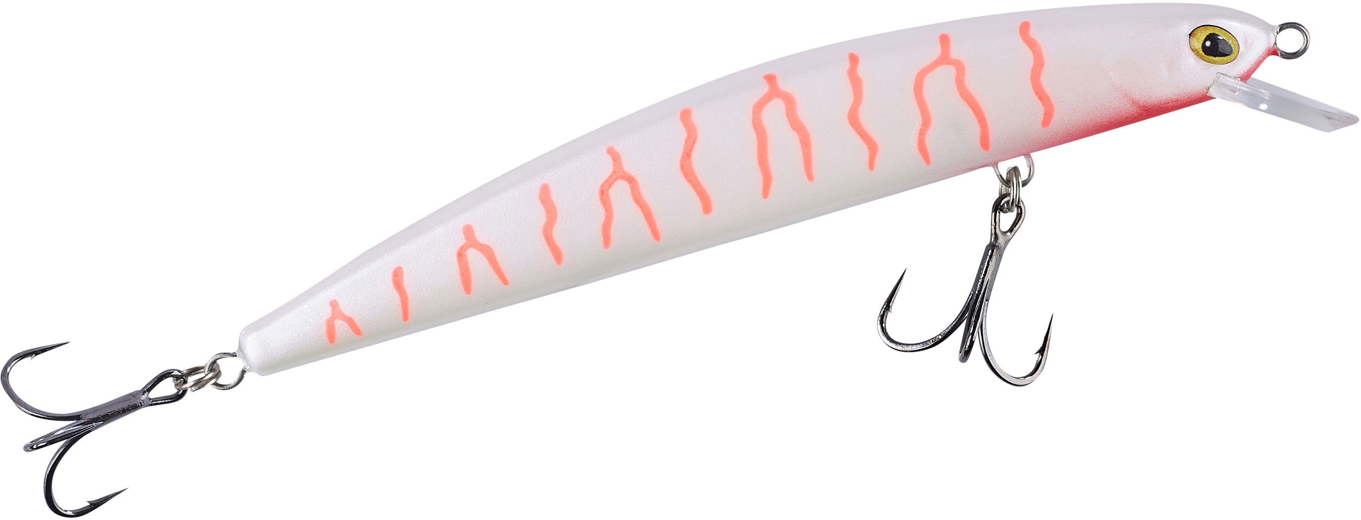 MK Zanderscheuche Wobbler, Albino, 11cm