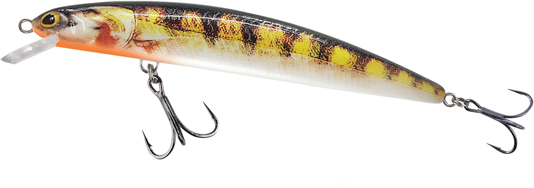 MK Zanderscheuche Wobbler, Barsch, 11cm