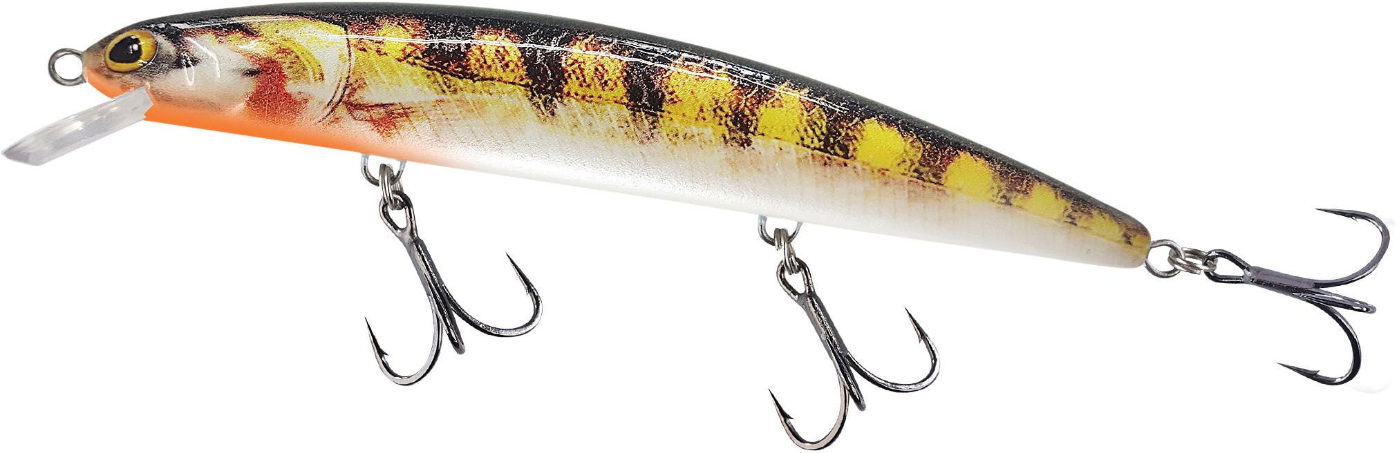 MK Zanderscheuche Wobbler, Barsch, 13cm