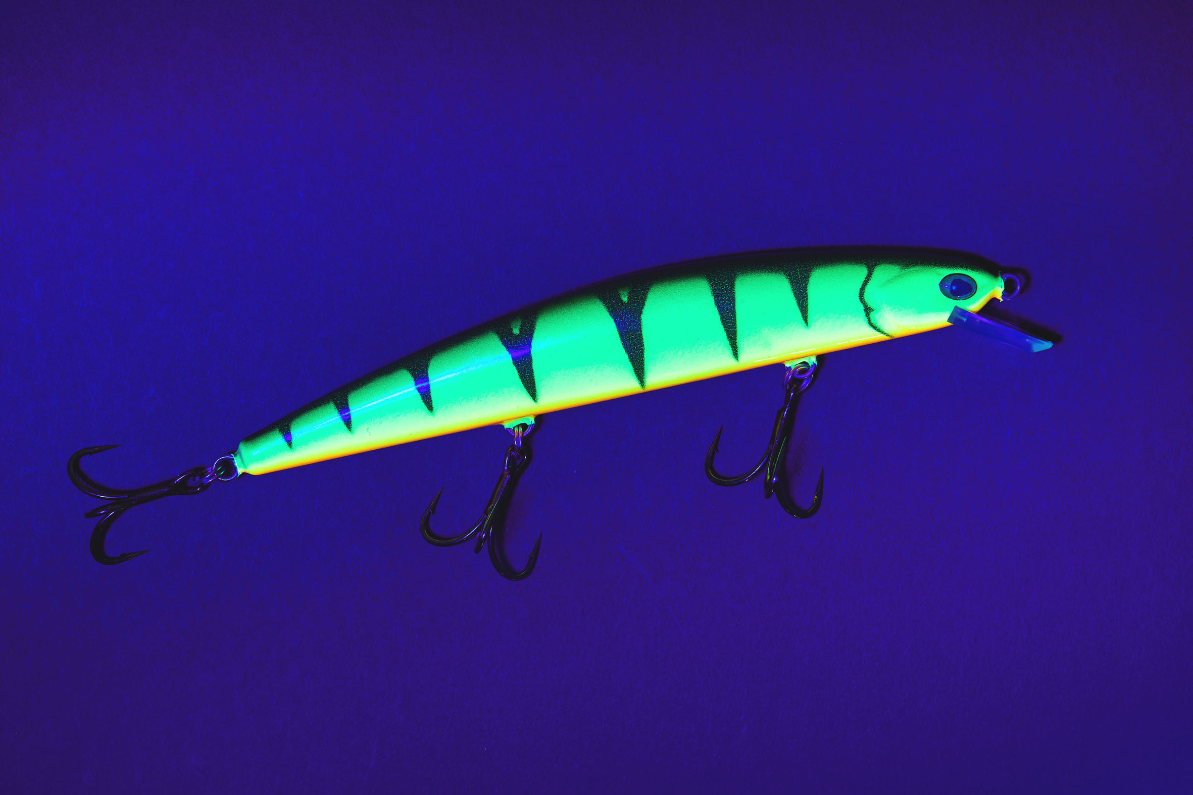 MK Zanderscheuche Wobbler, Fireshark, 13cm