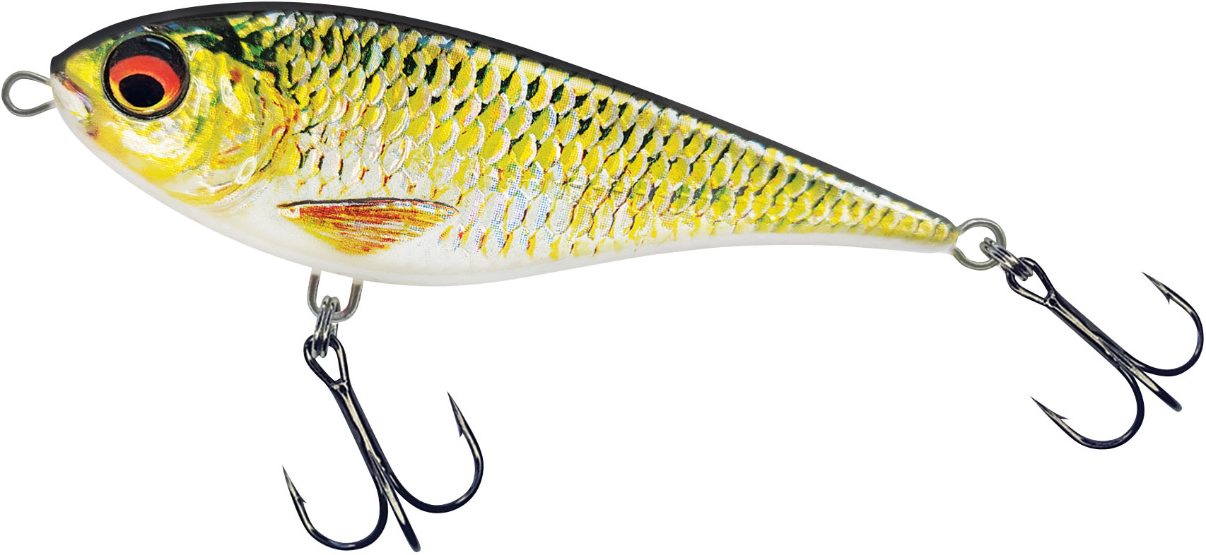 MK Super Natural Jerk Rotfeder, 10cm