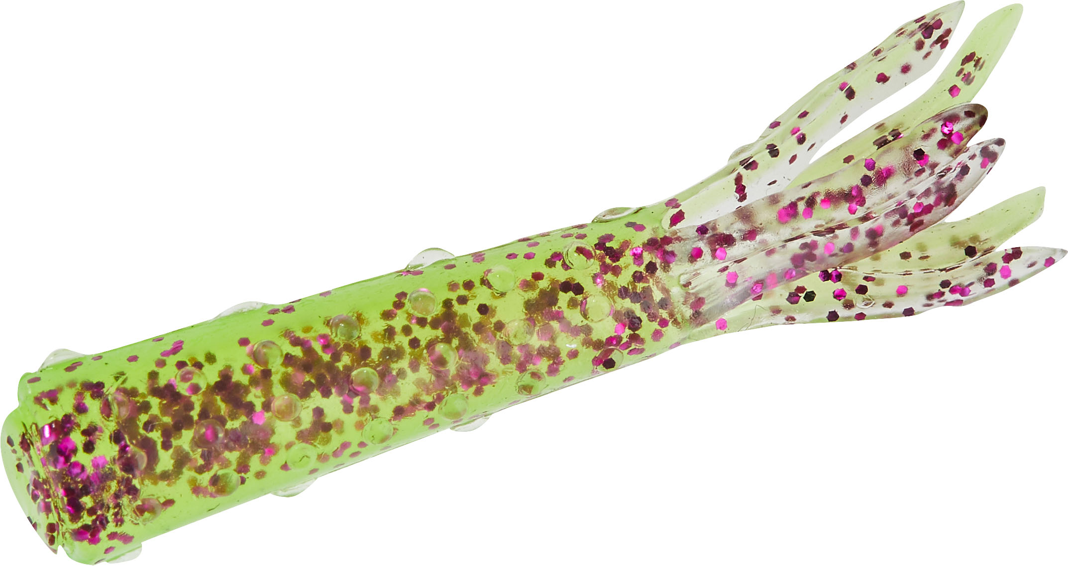 Shirasu Street Hairy Tubes, Purple Chartreuse