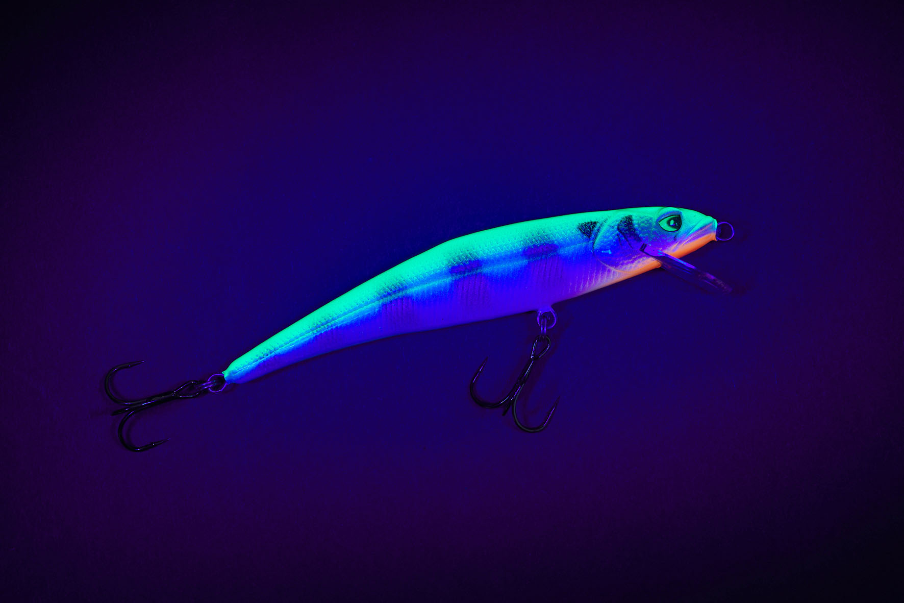 MK Adventure UV Booster 2.0 UV Zander 11cm, Tauchtiefe 1,3m