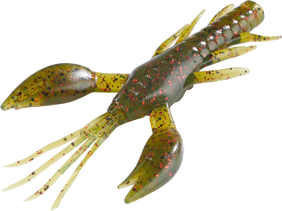 Scary Crab Watermelon/Red Flake, 7cm